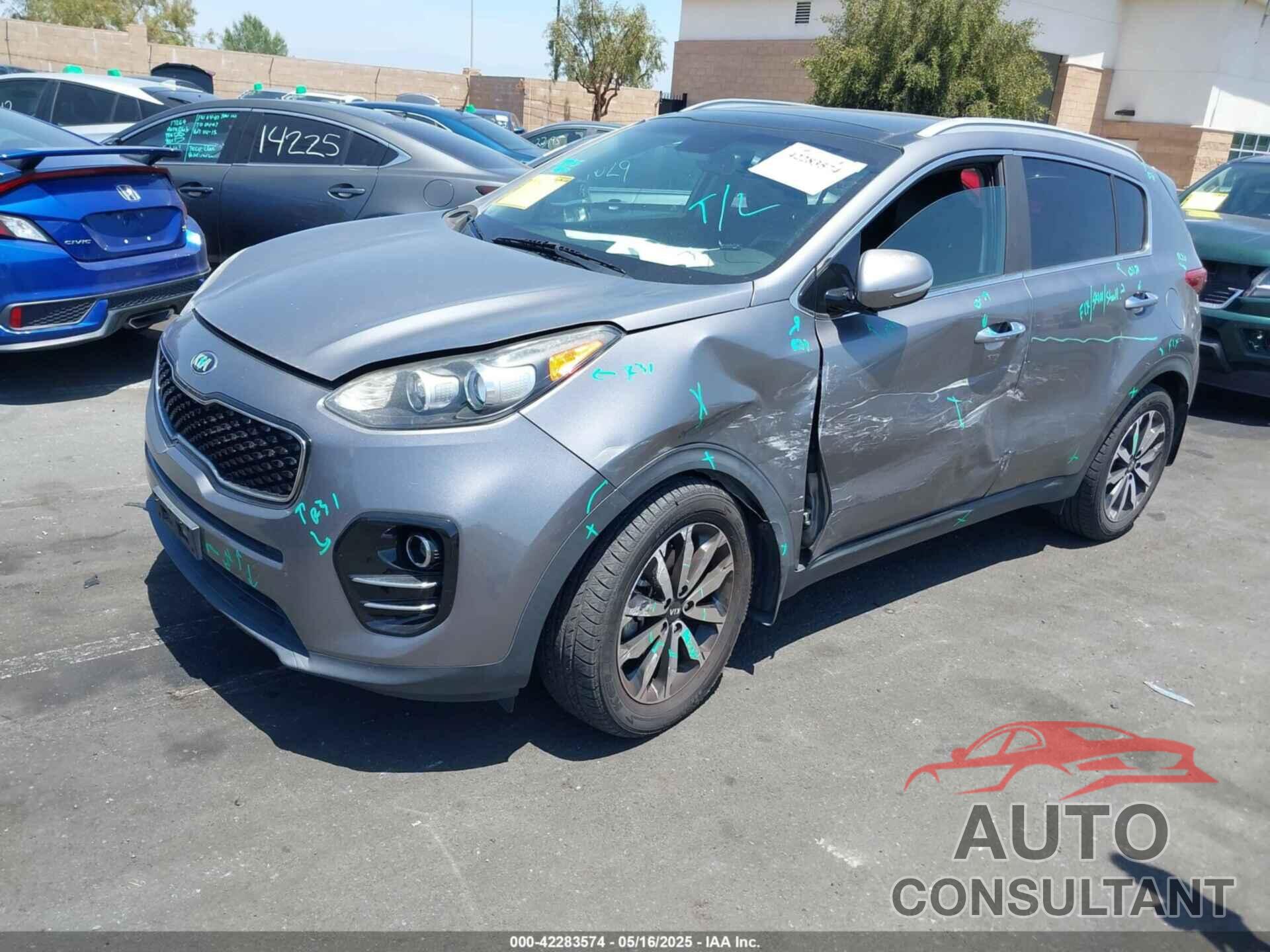 KIA SPORTAGE 2017 - KNDPN3AC8H7186240
