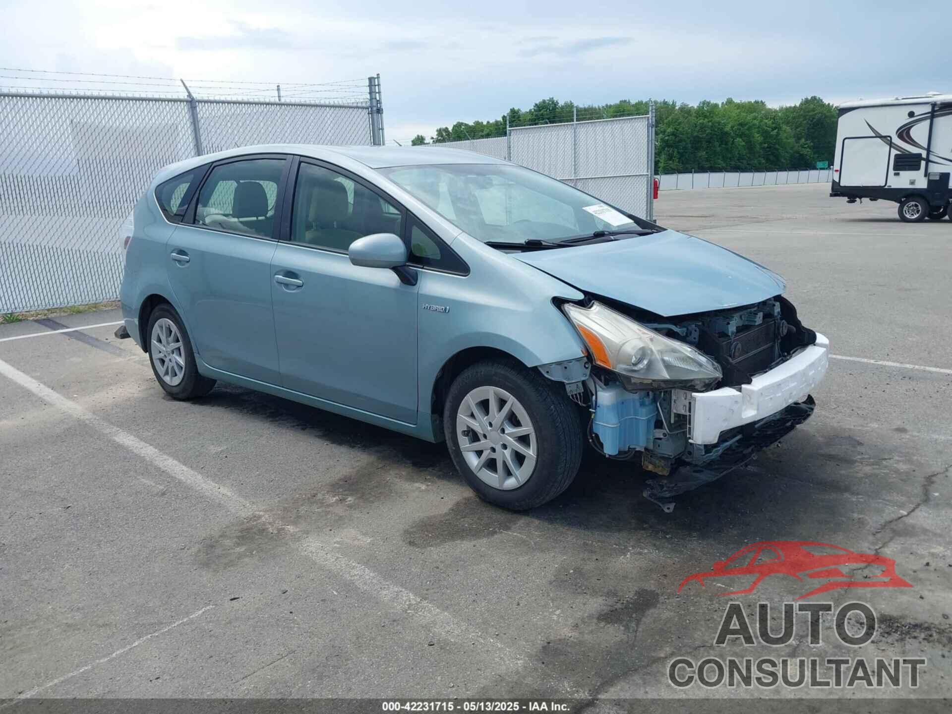 TOYOTA PRIUS V 2014 - JTDZN3EU7EJ005445
