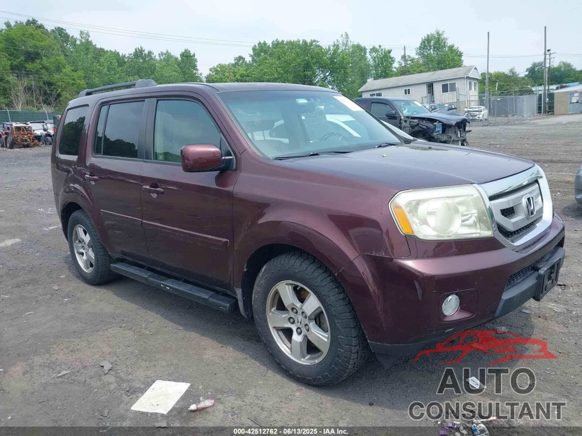 HONDA PILOT 2009 - 5FNYF48579B040485