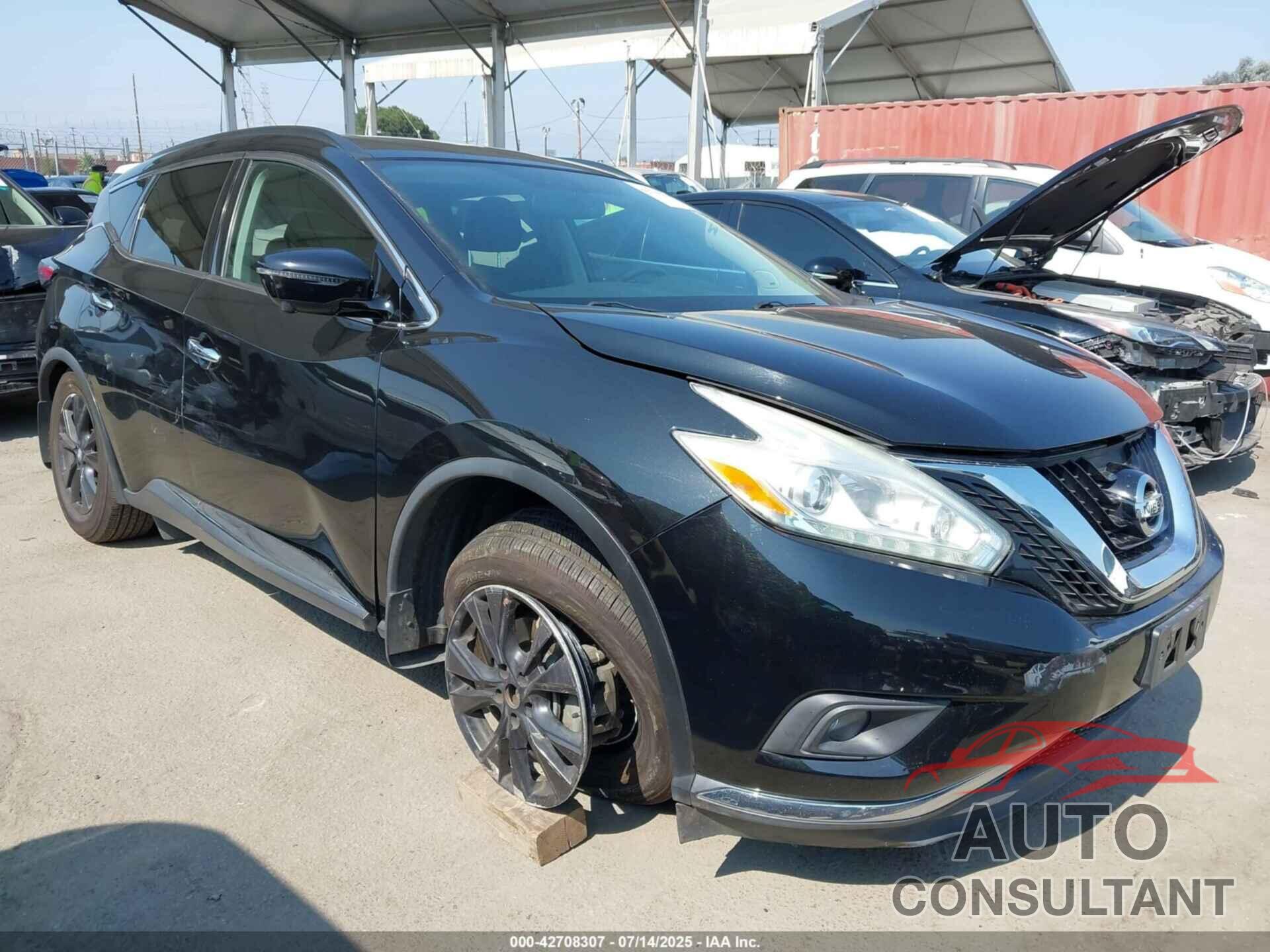NISSAN MURANO 2017 - 5N1AZ2MG3HN194689
