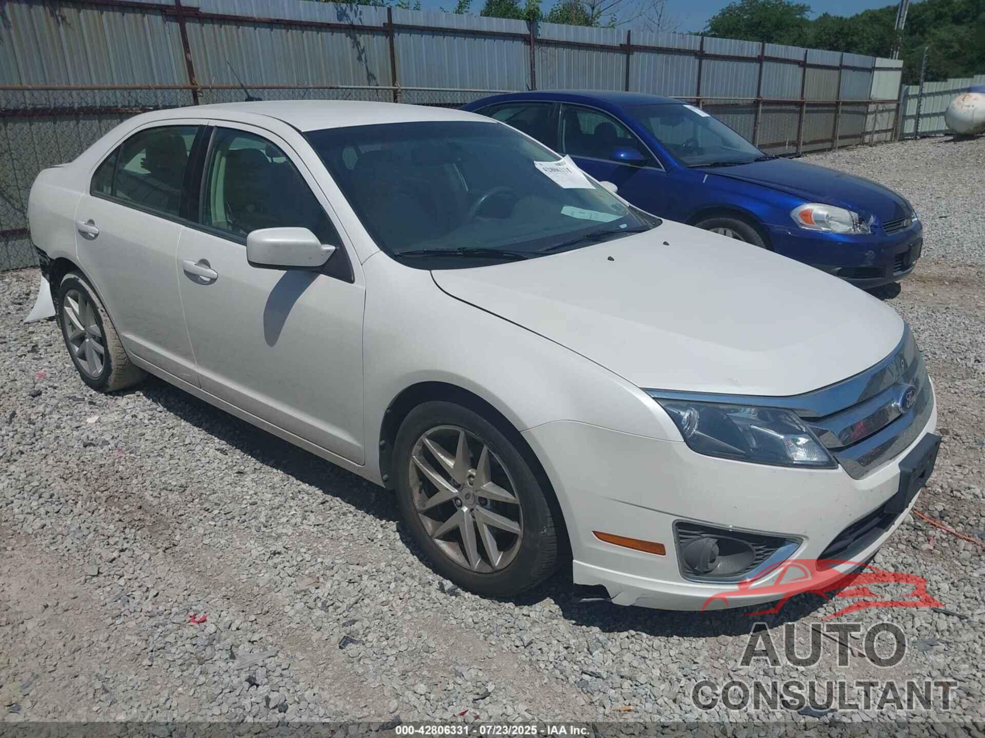 FORD FUSION 2012 - 3FAHP0JA2CR341786