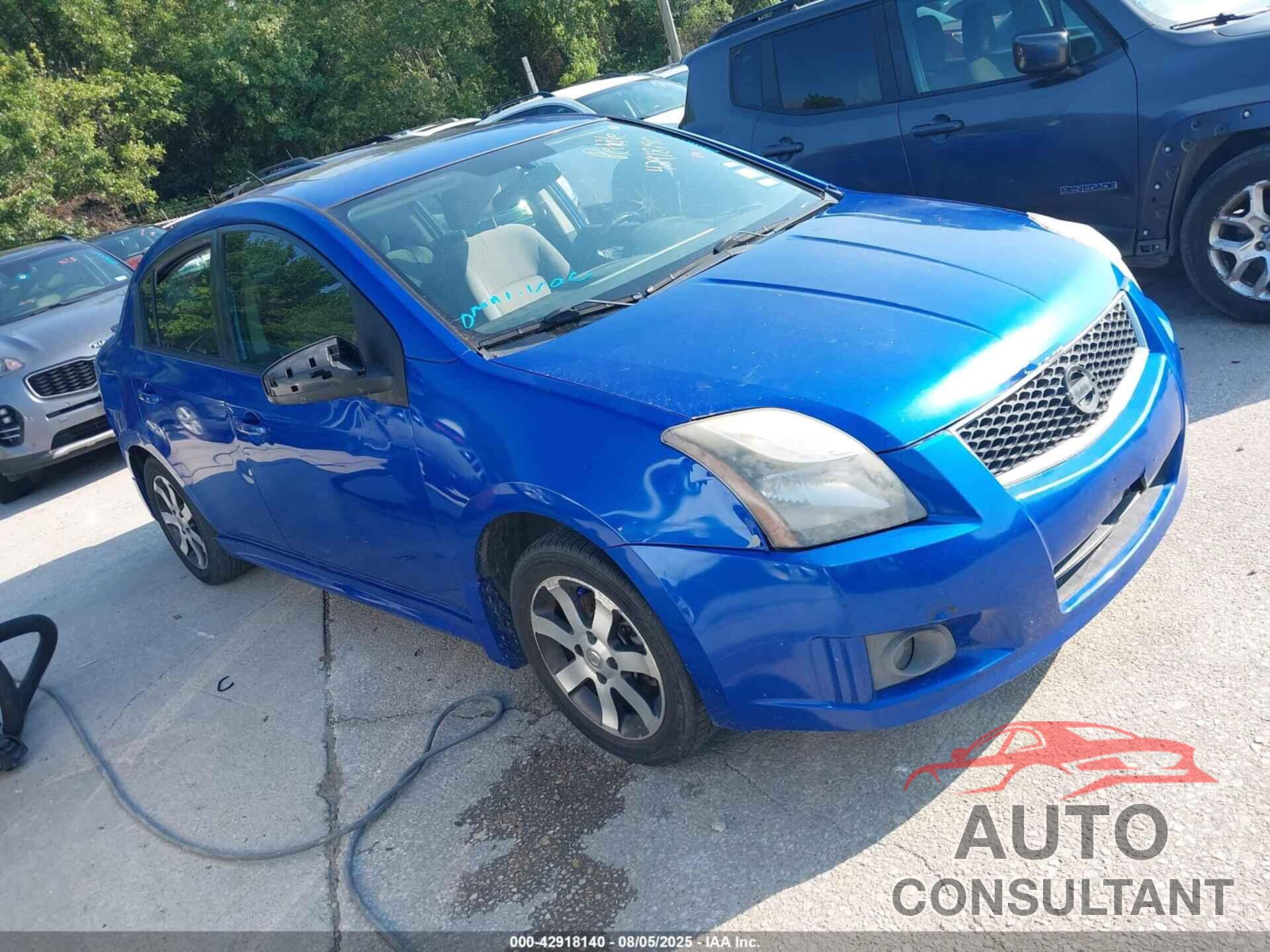 NISSAN SENTRA 2012 - 3N1AB6AP9CL693965