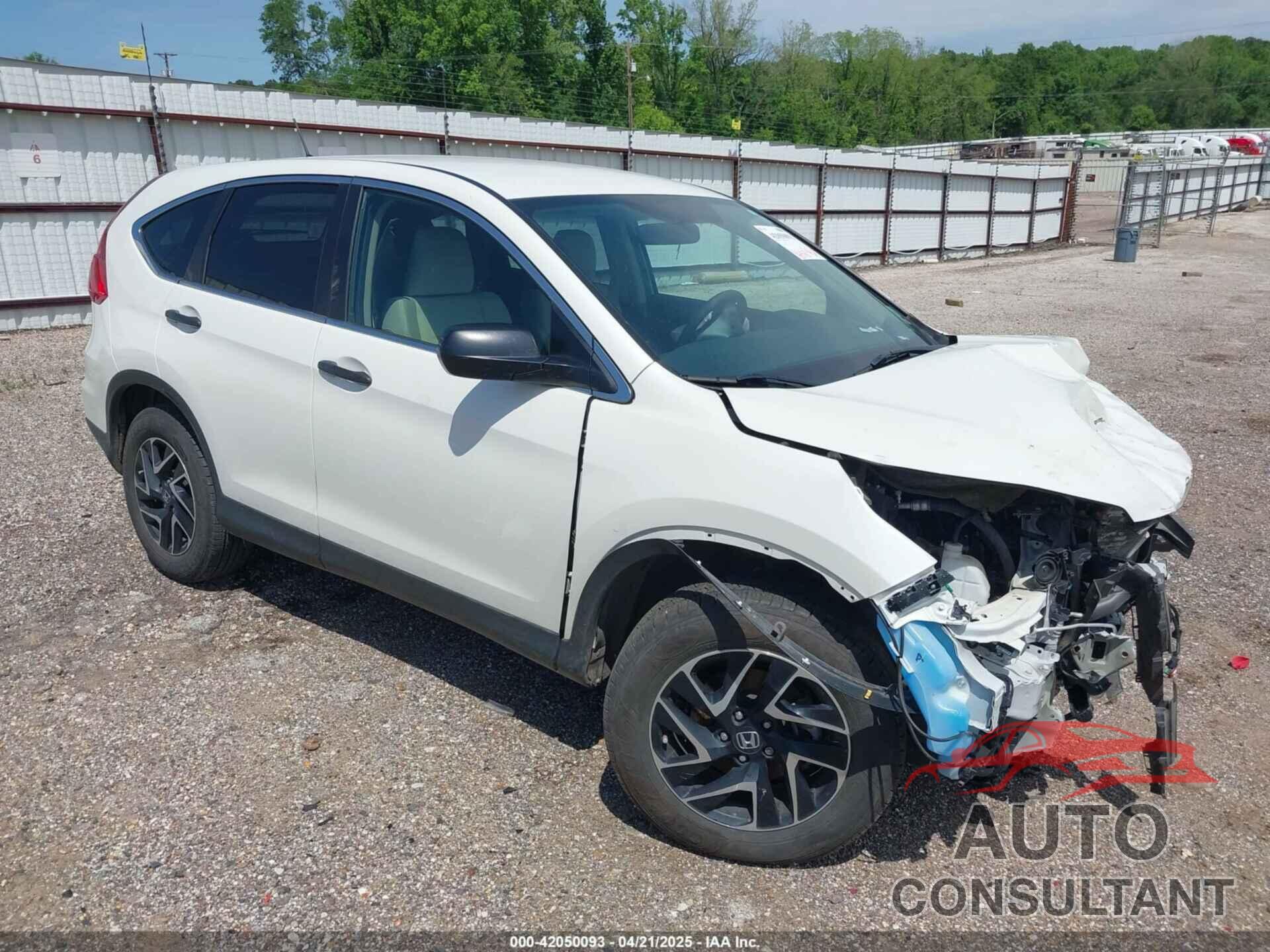 HONDA CR-V 2016 - 5J6RM3H47GL005431