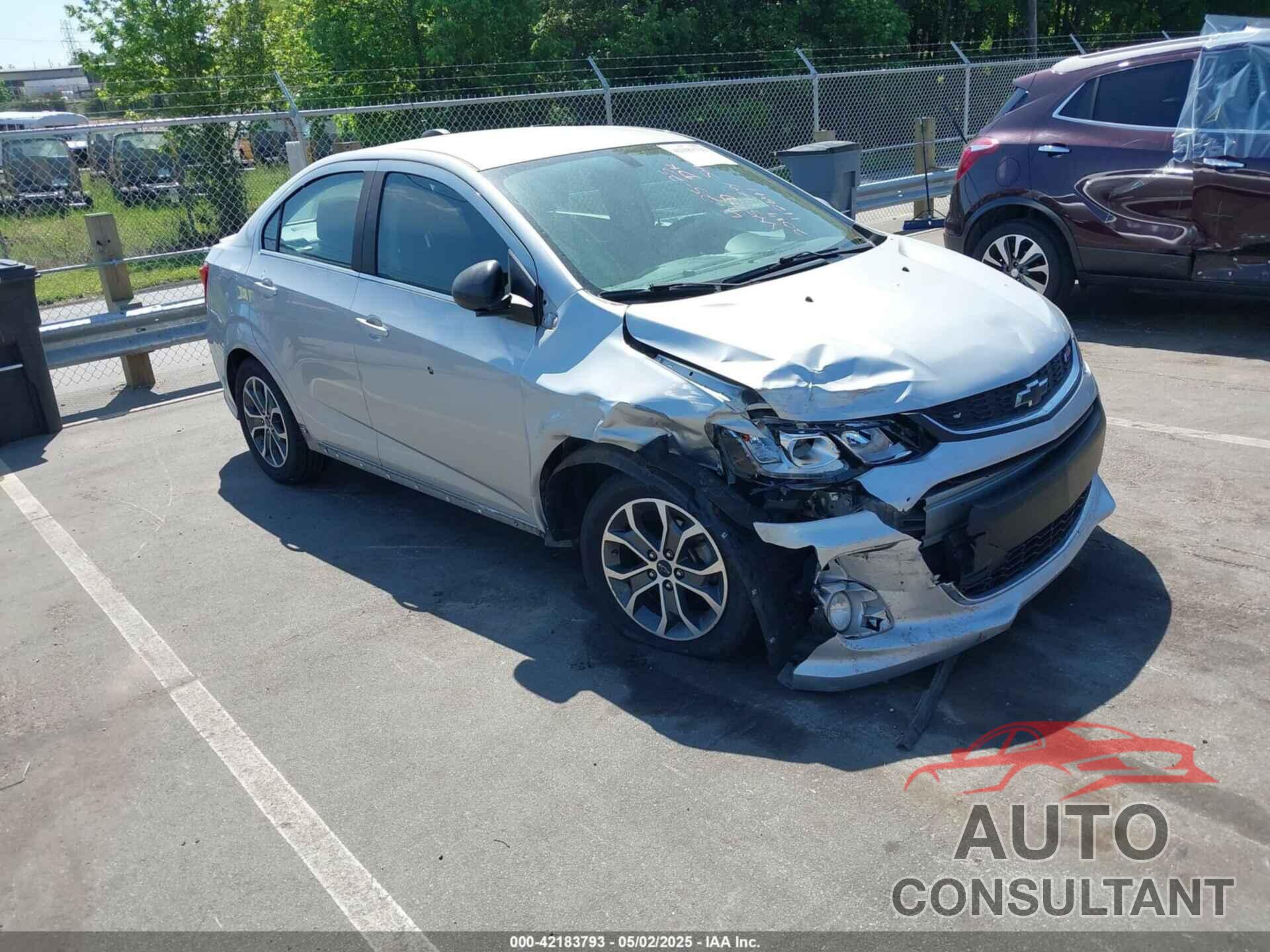 CHEVROLET SONIC 2019 - 1G1JD5SB3K4112641