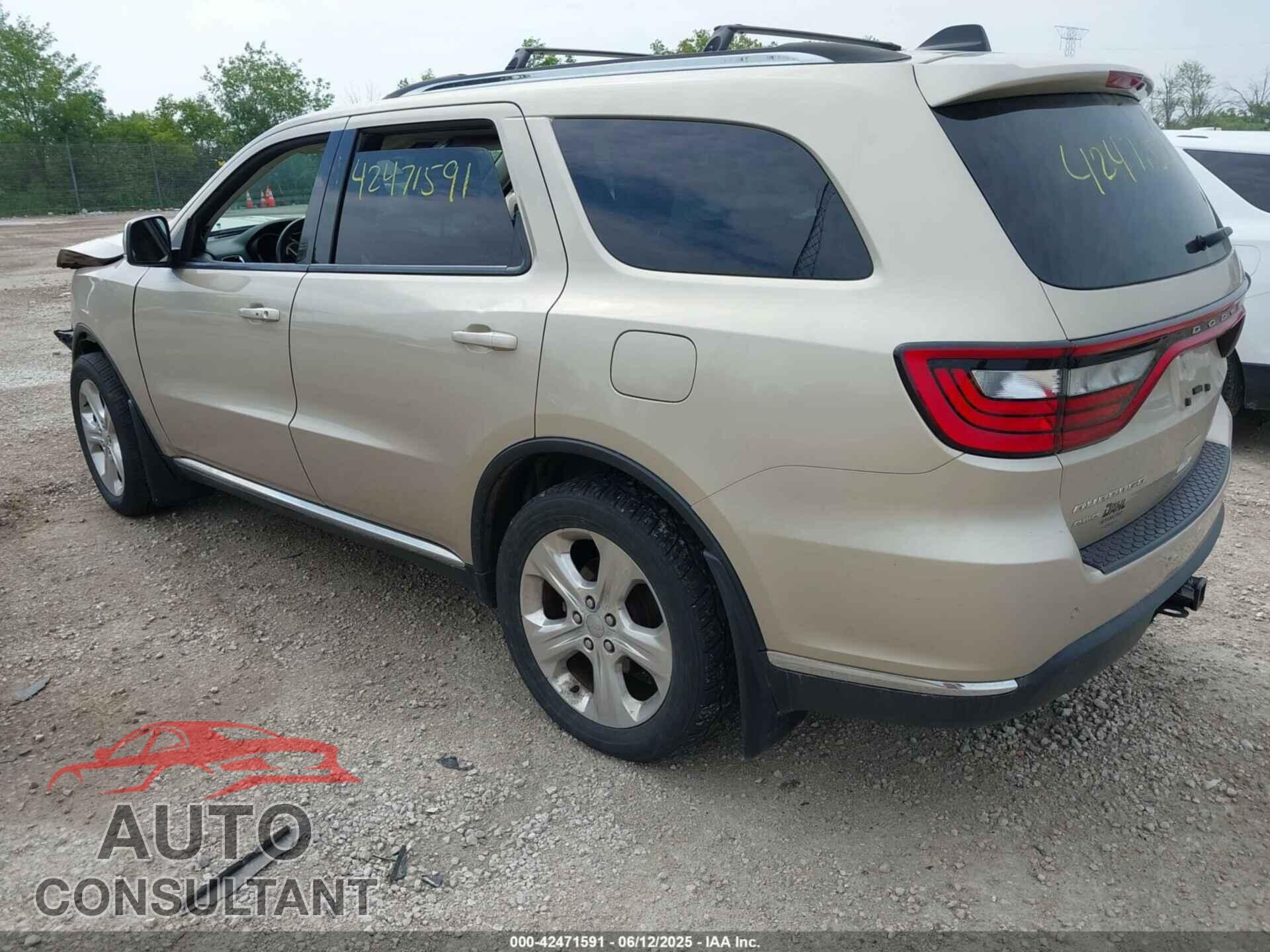 DODGE DURANGO 2015 - 1C4RDJDGXFC709728