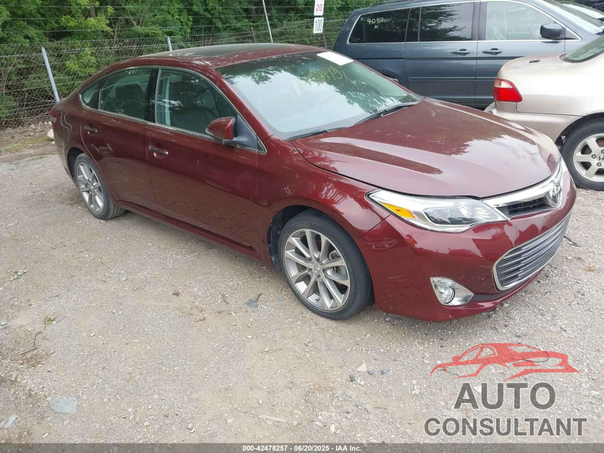 TOYOTA AVALON 2015 - 4T1BK1EB6FU166782