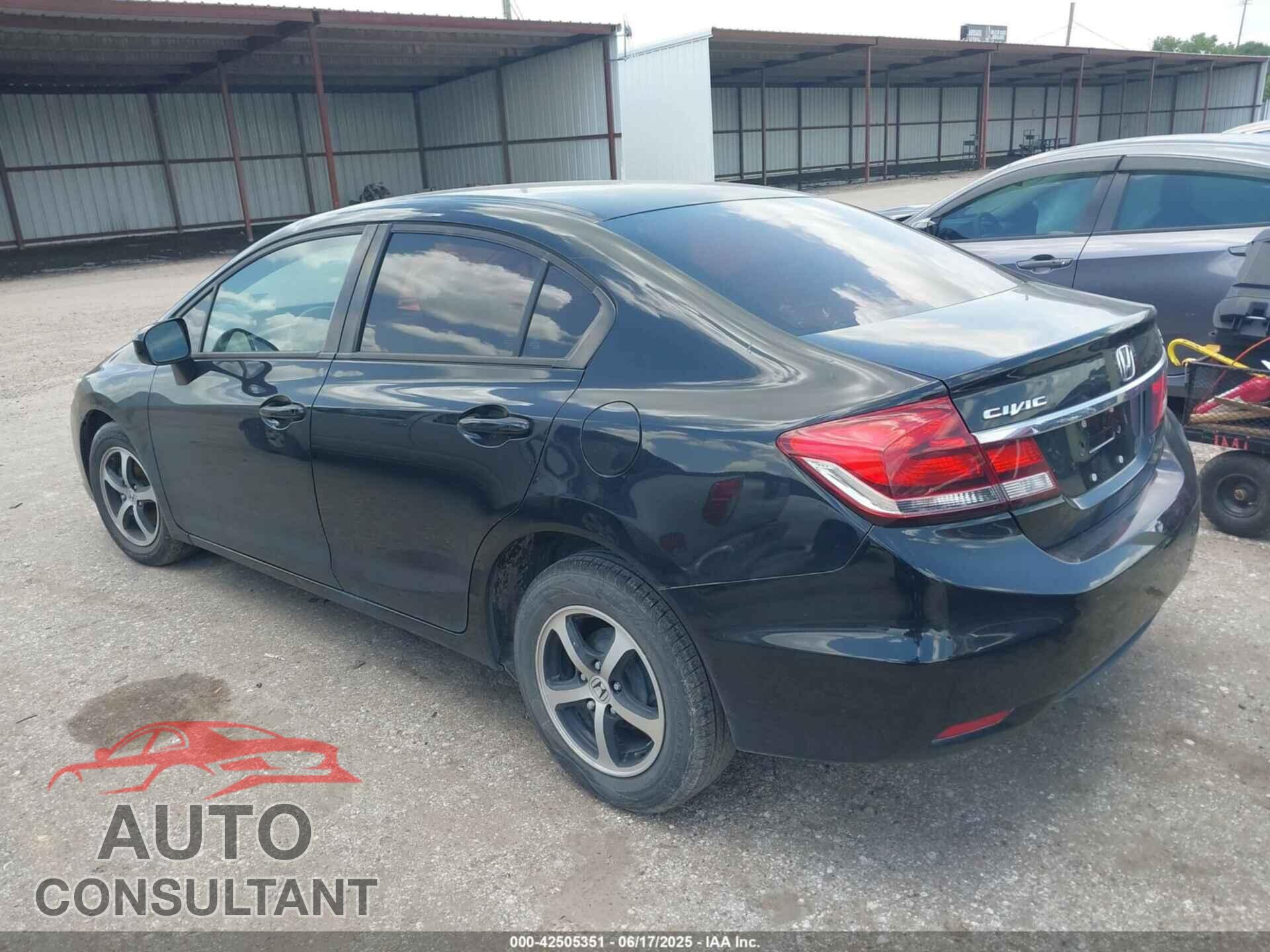 HONDA CIVIC 2015 - 19XFB2F70FE080226