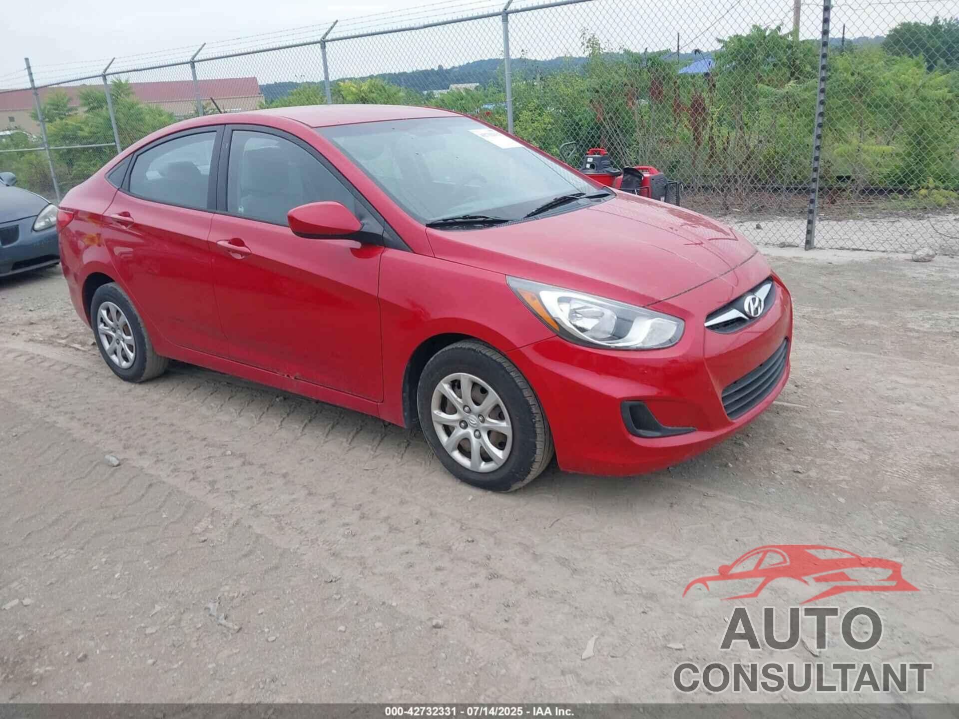 HYUNDAI ACCENT 2014 - KMHCT4AE1EU758737