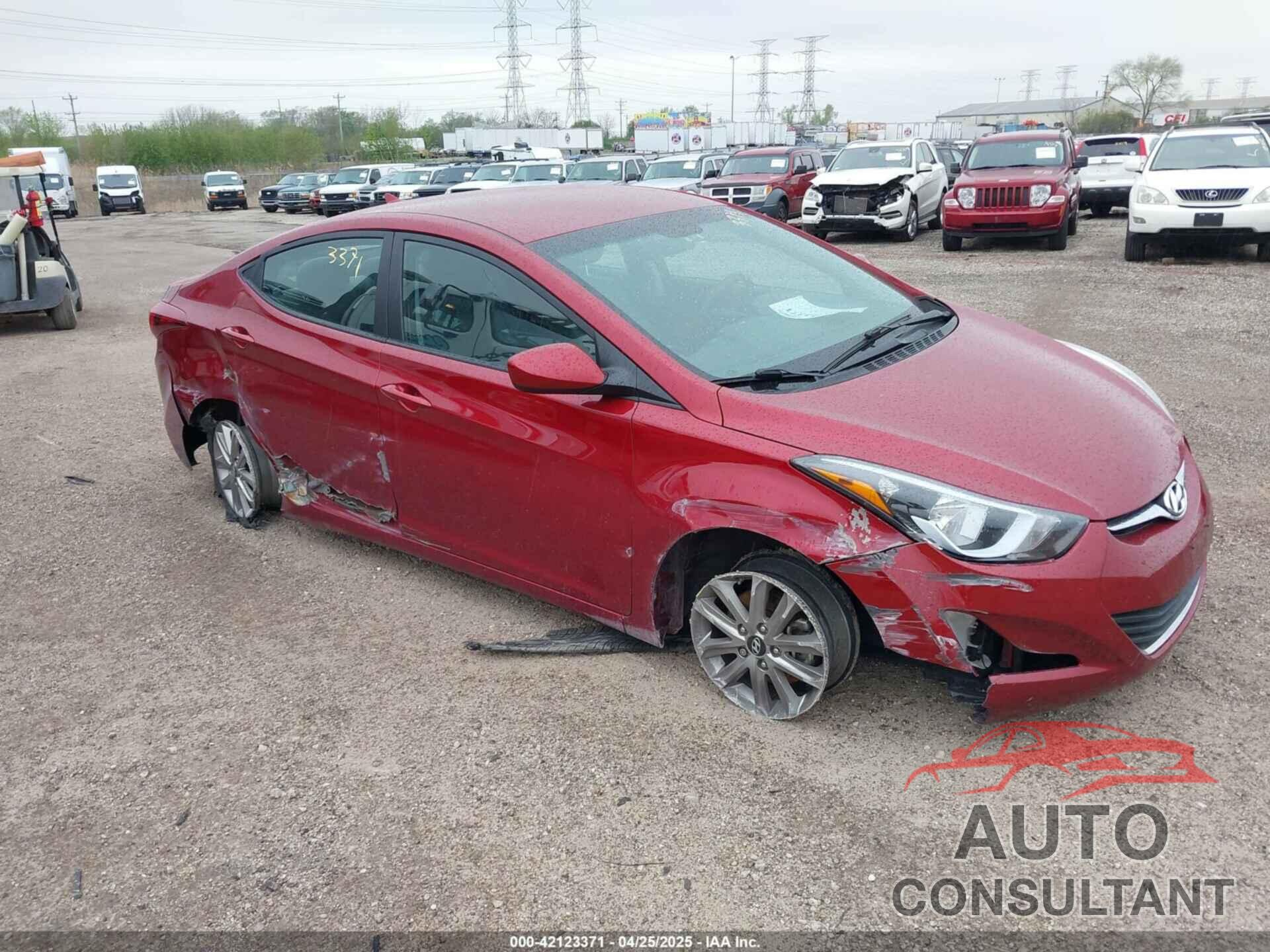 HYUNDAI ELANTRA 2014 - 5NPDH4AE8EH479855