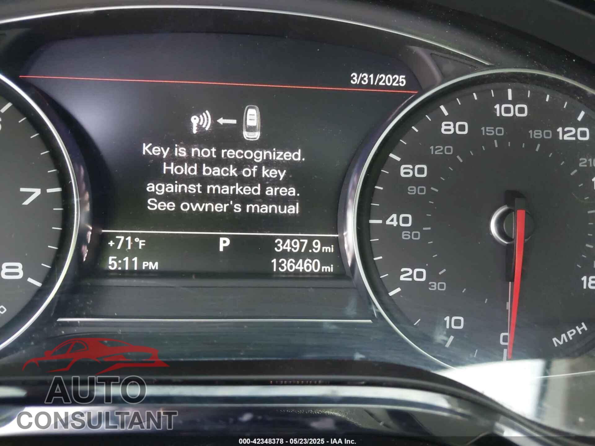 AUDI A8 L 2013 - WAUR2AFD9DN006838