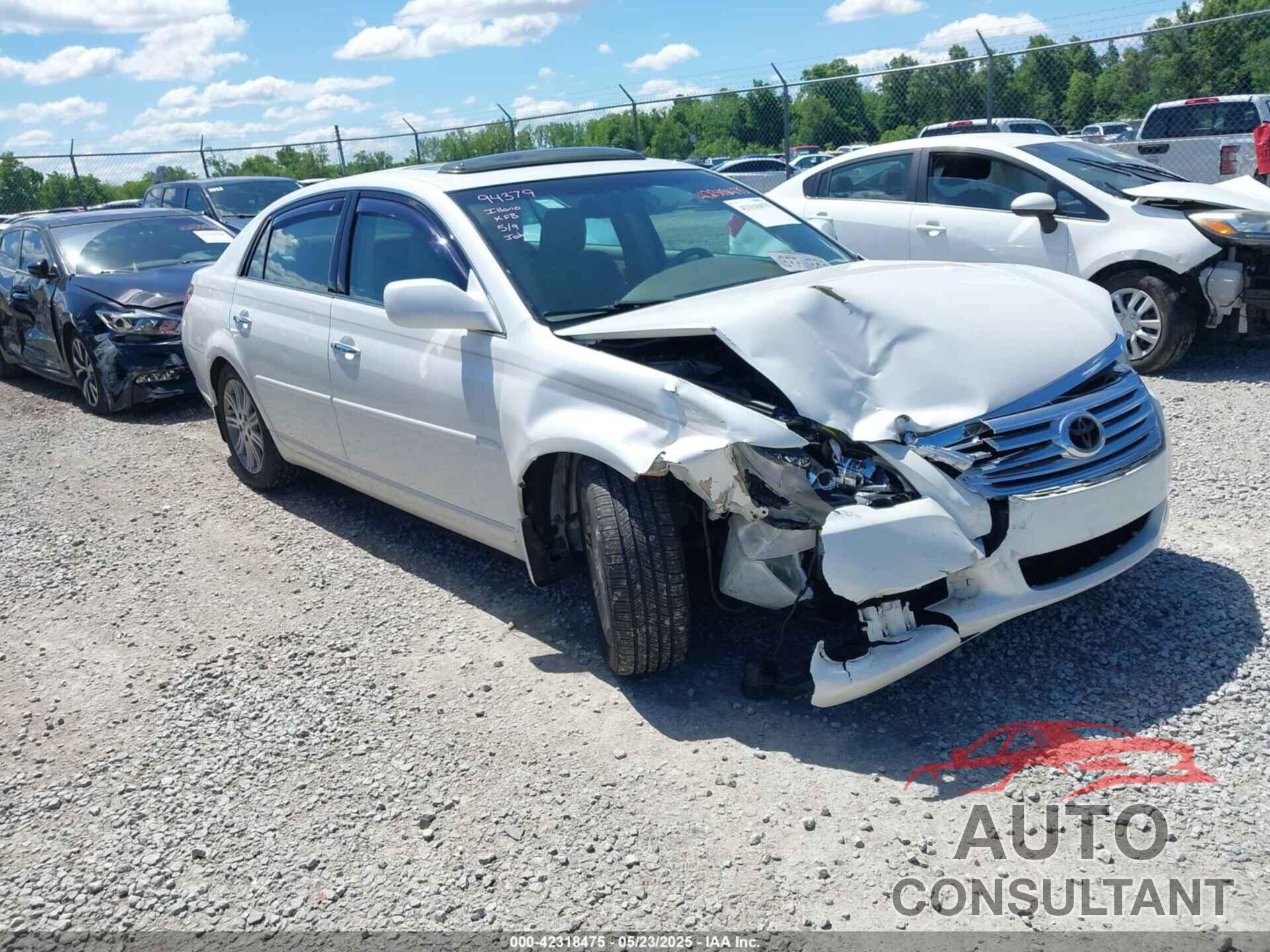 TOYOTA AVALON 2009 - 4T1BK36B89U331679