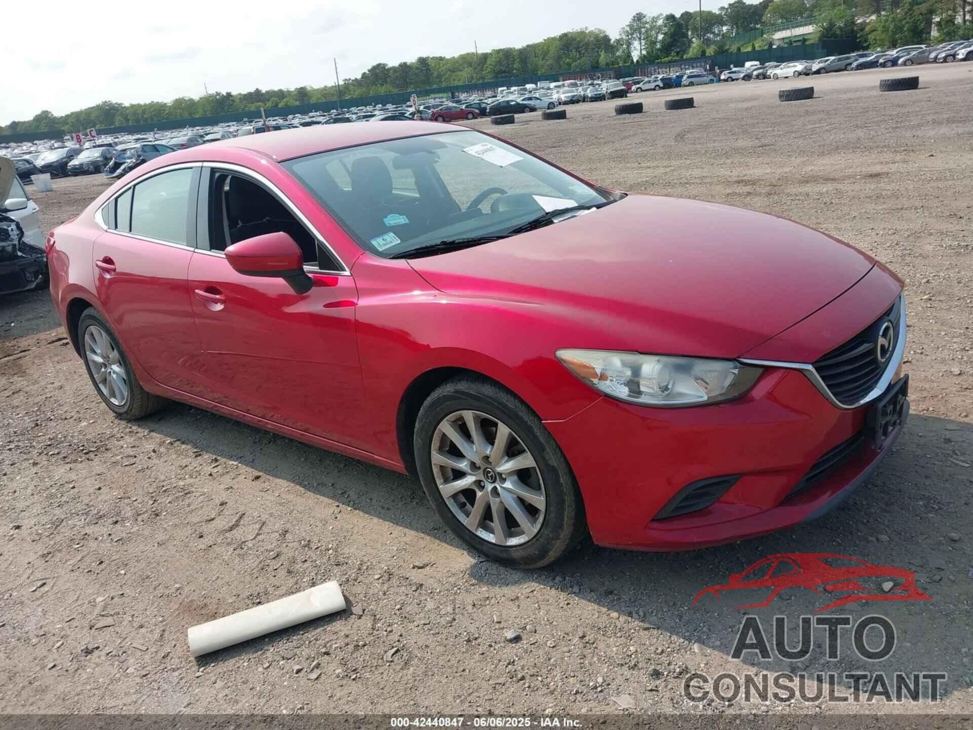 MAZDA MAZDA6 2016 - JM1GJ1U50G1425312