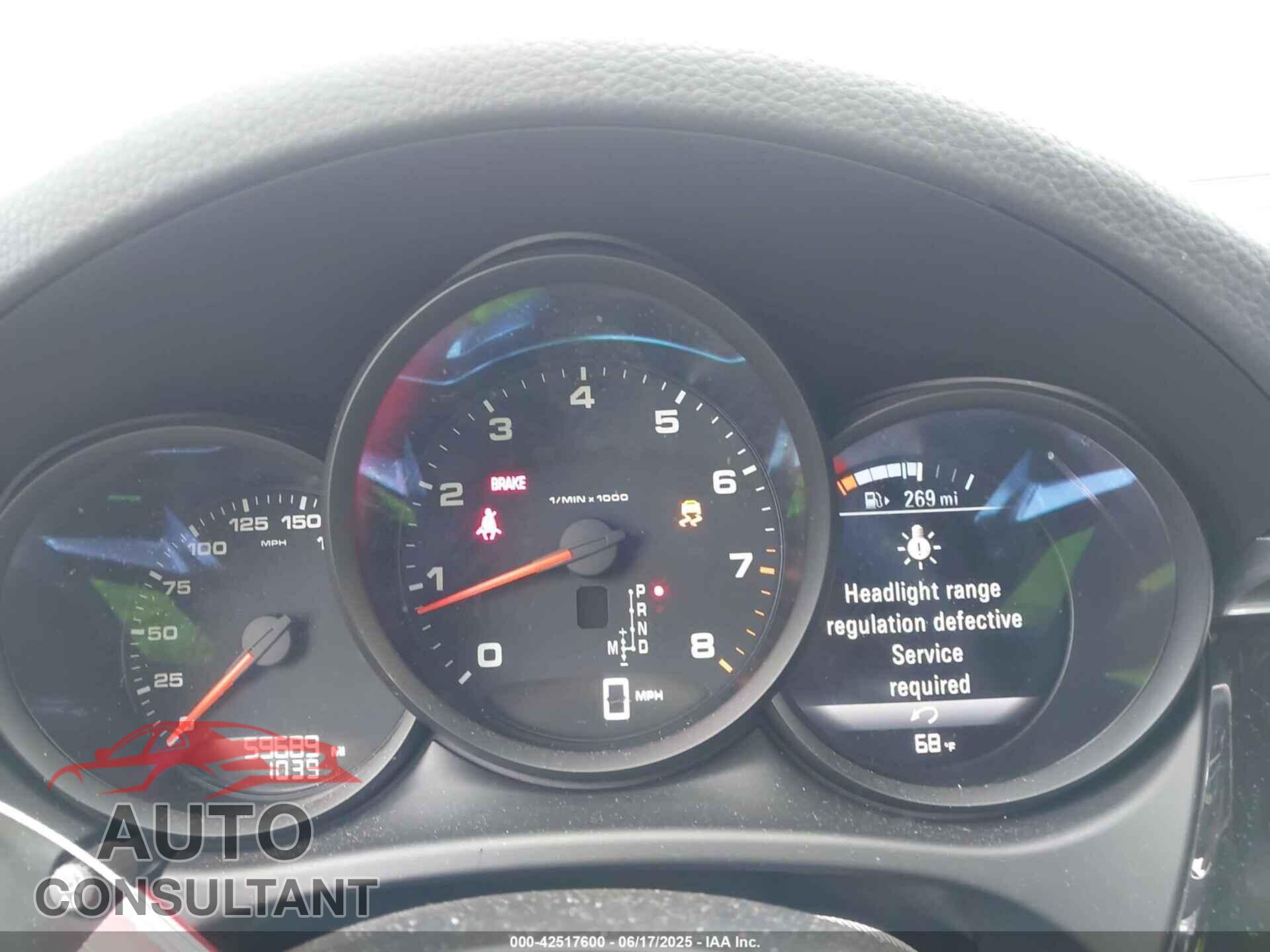 PORSCHE MACAN 2018 - WP1AA2A53JLB23250