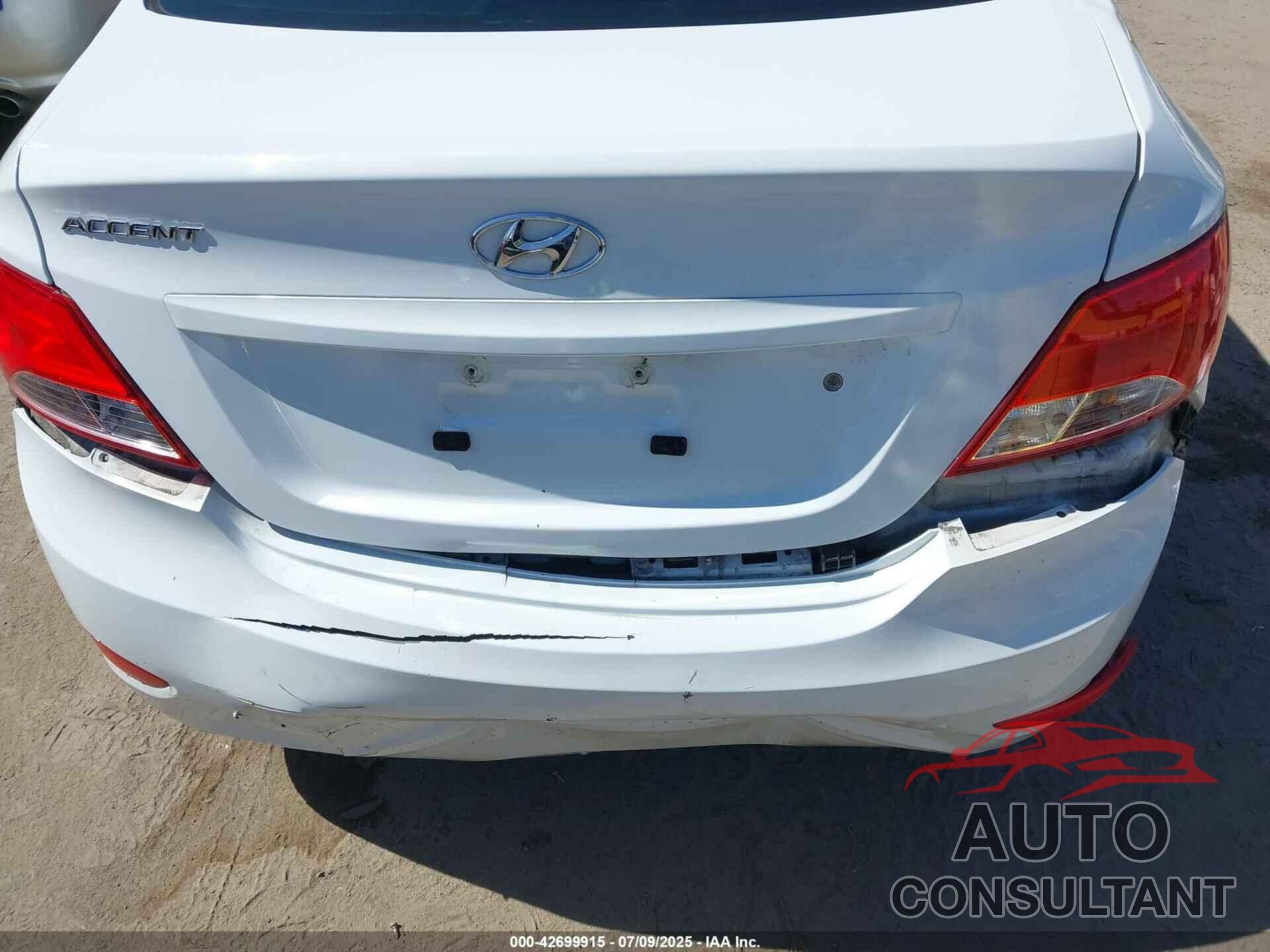 HYUNDAI ACCENT 2016 - KMHCT4AE2GU160871