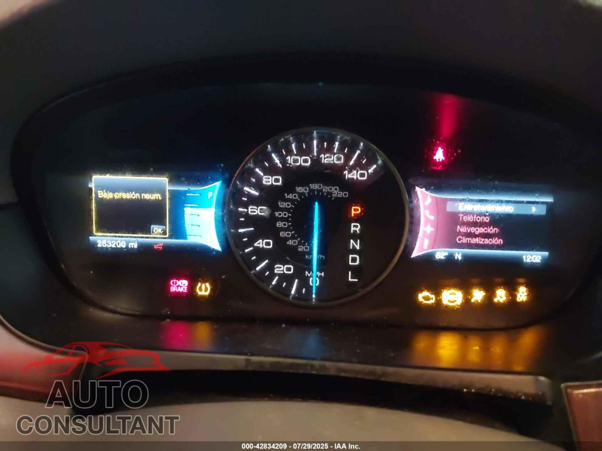 FORD EDGE 2012 - 2FMDK3K90CBA37007
