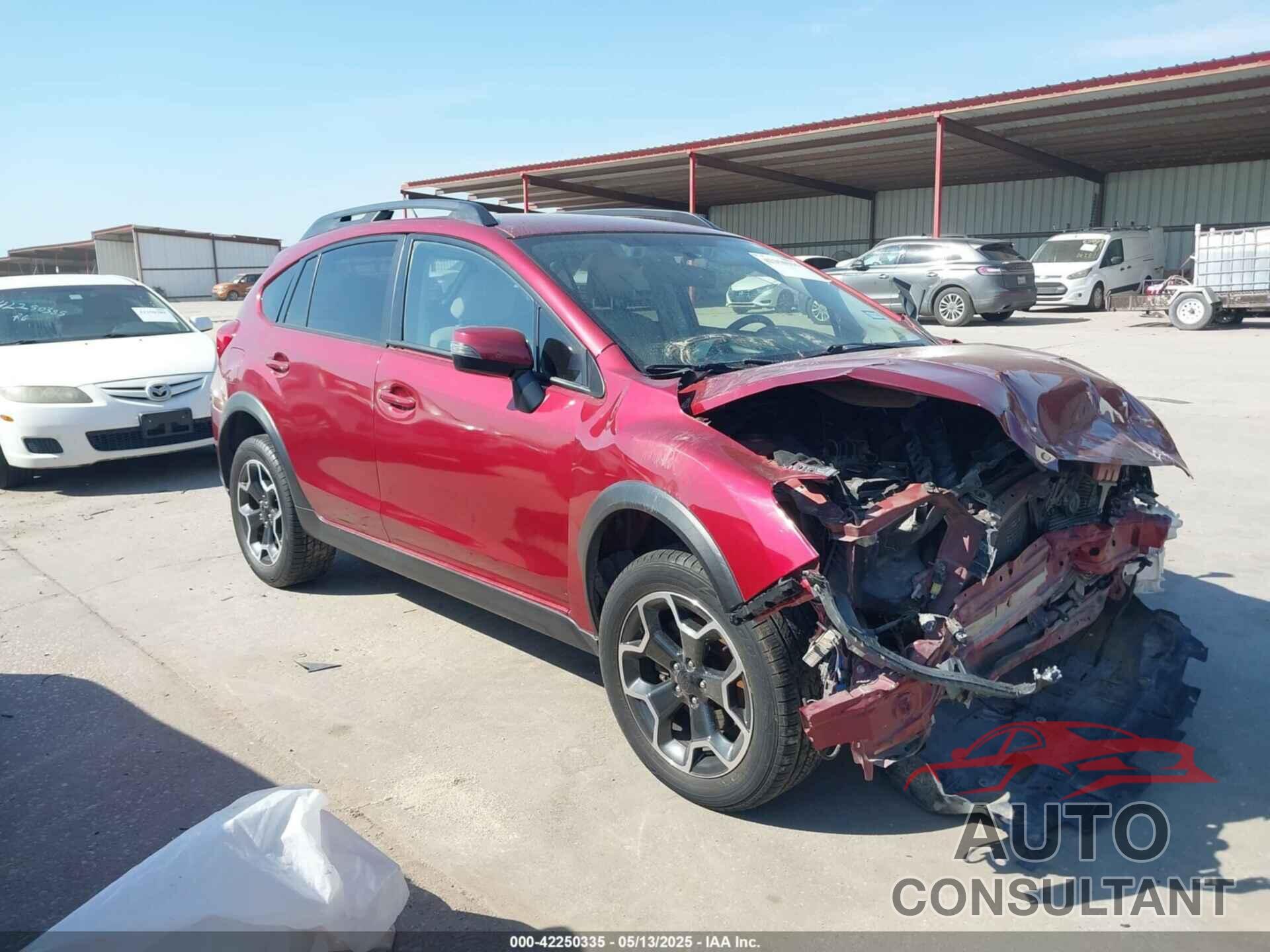 SUBARU XV CROSSTREK 2015 - JF2GPAFC0F8314020