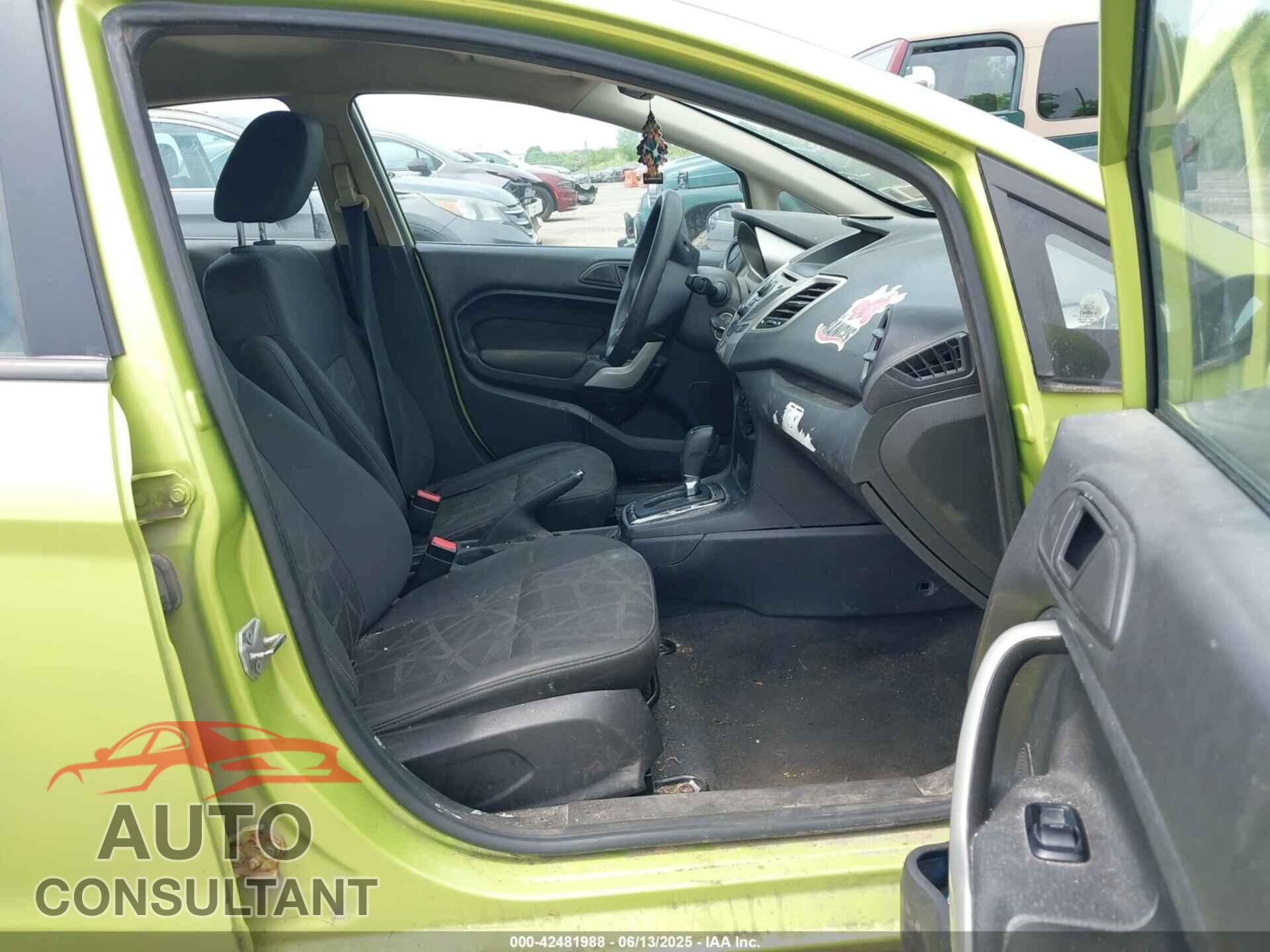 FORD FIESTA 2012 - 3FADP4EJ6CM164804