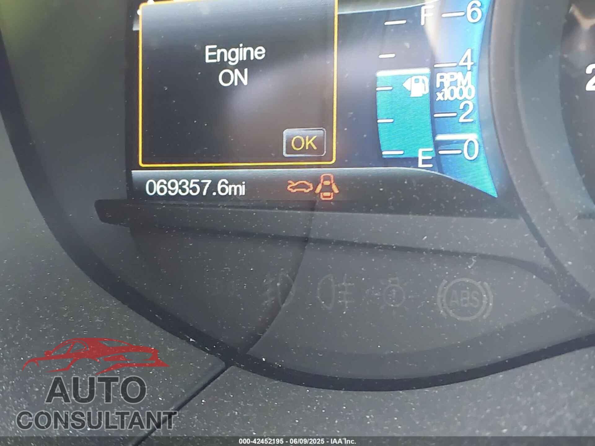 FORD EDGE 2017 - 2FMPK3K98HBB18552