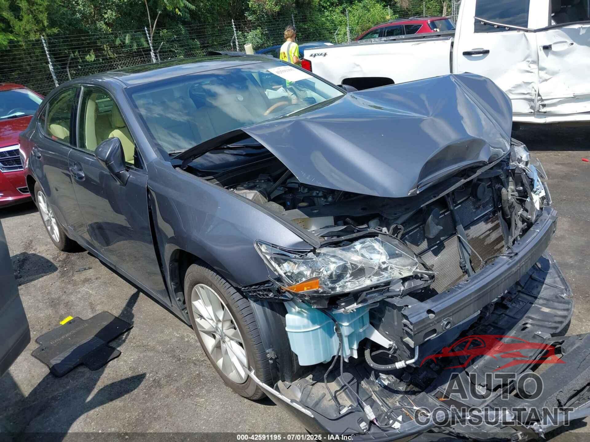 LEXUS ES 2013 - JTHBW1GG6D2029091