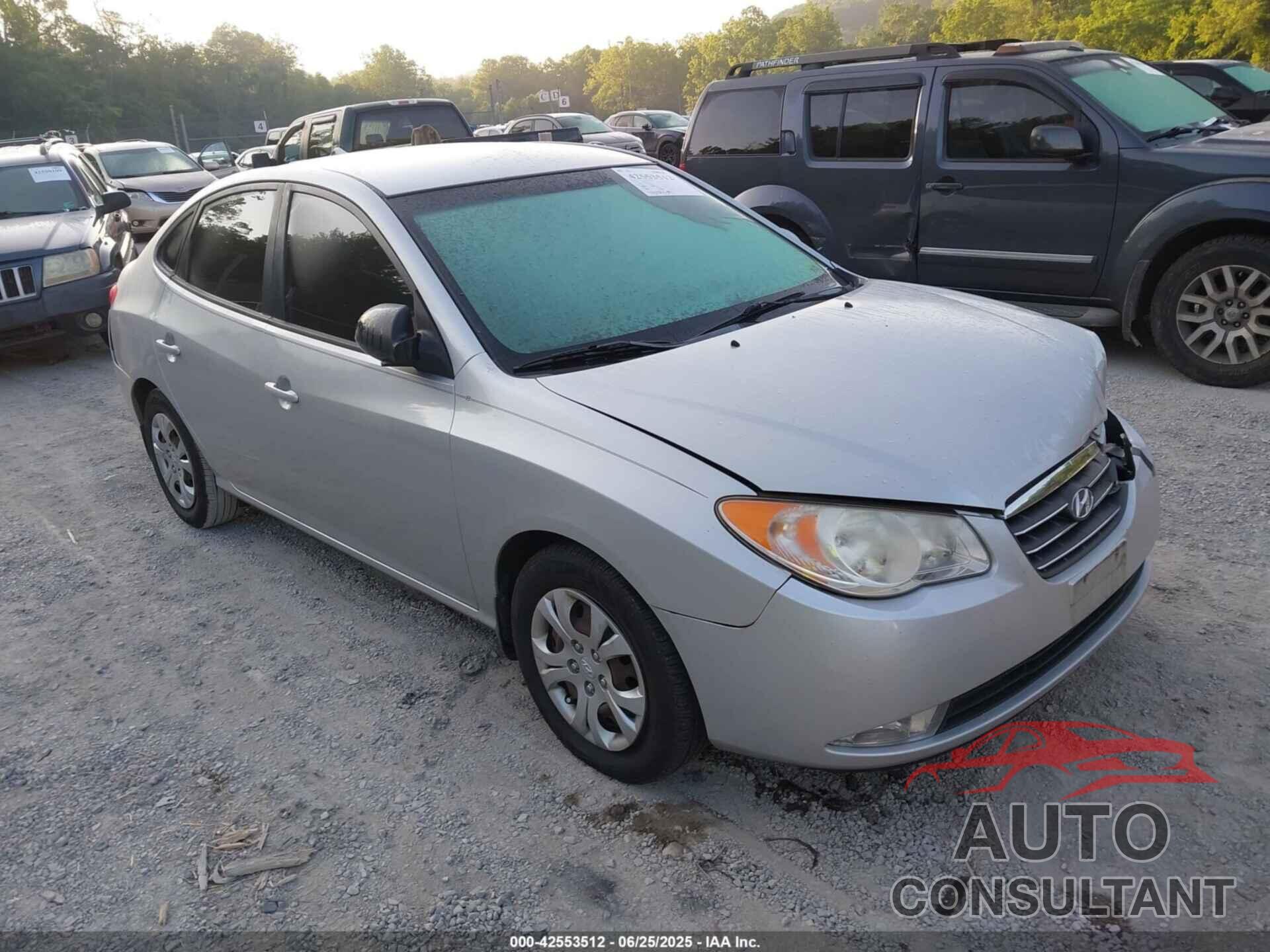 HYUNDAI ELANTRA 2009 - KMHDU46D39U713824