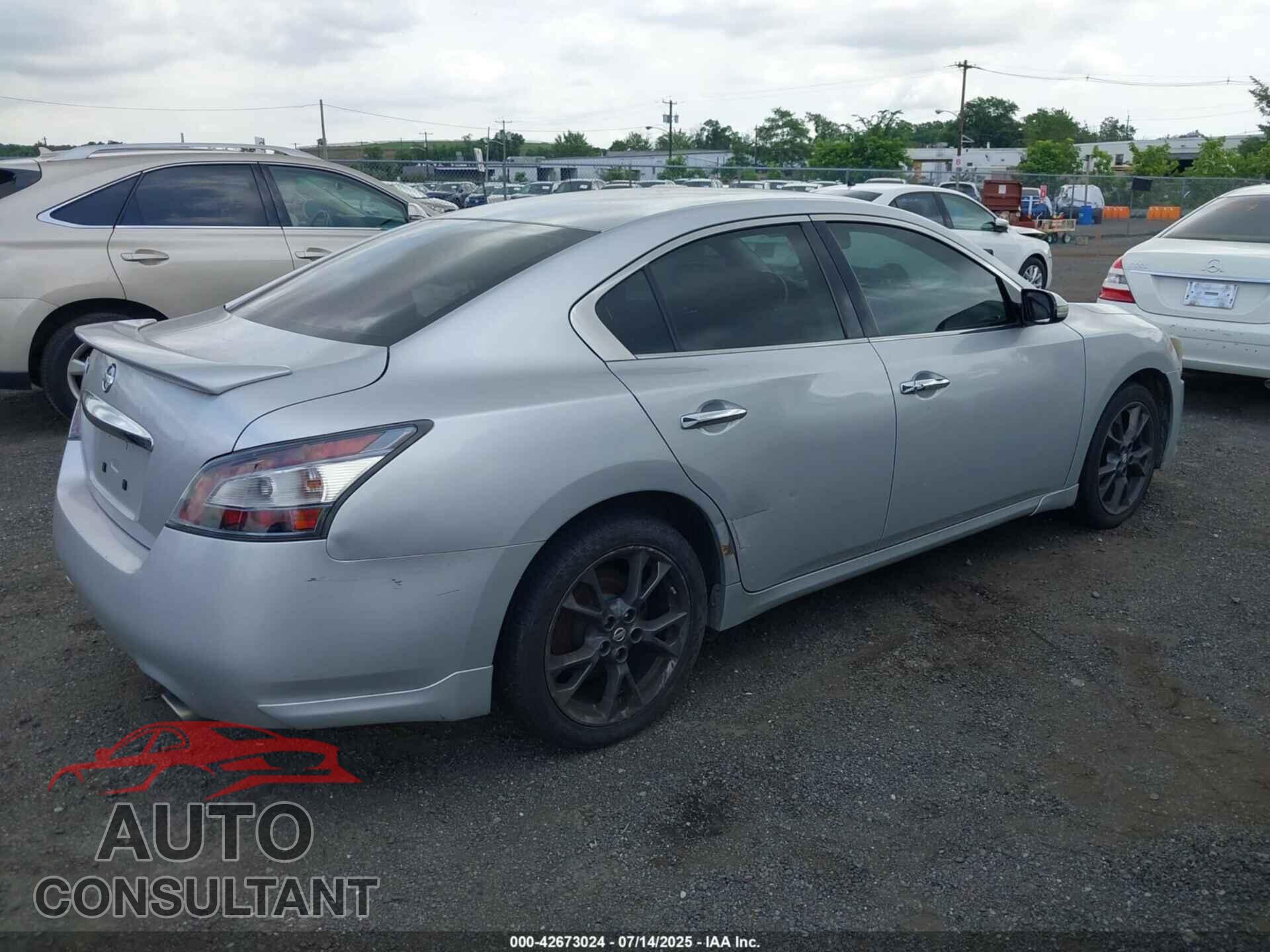 NISSAN MAXIMA 2012 - 1N4AA5AP9CC841981