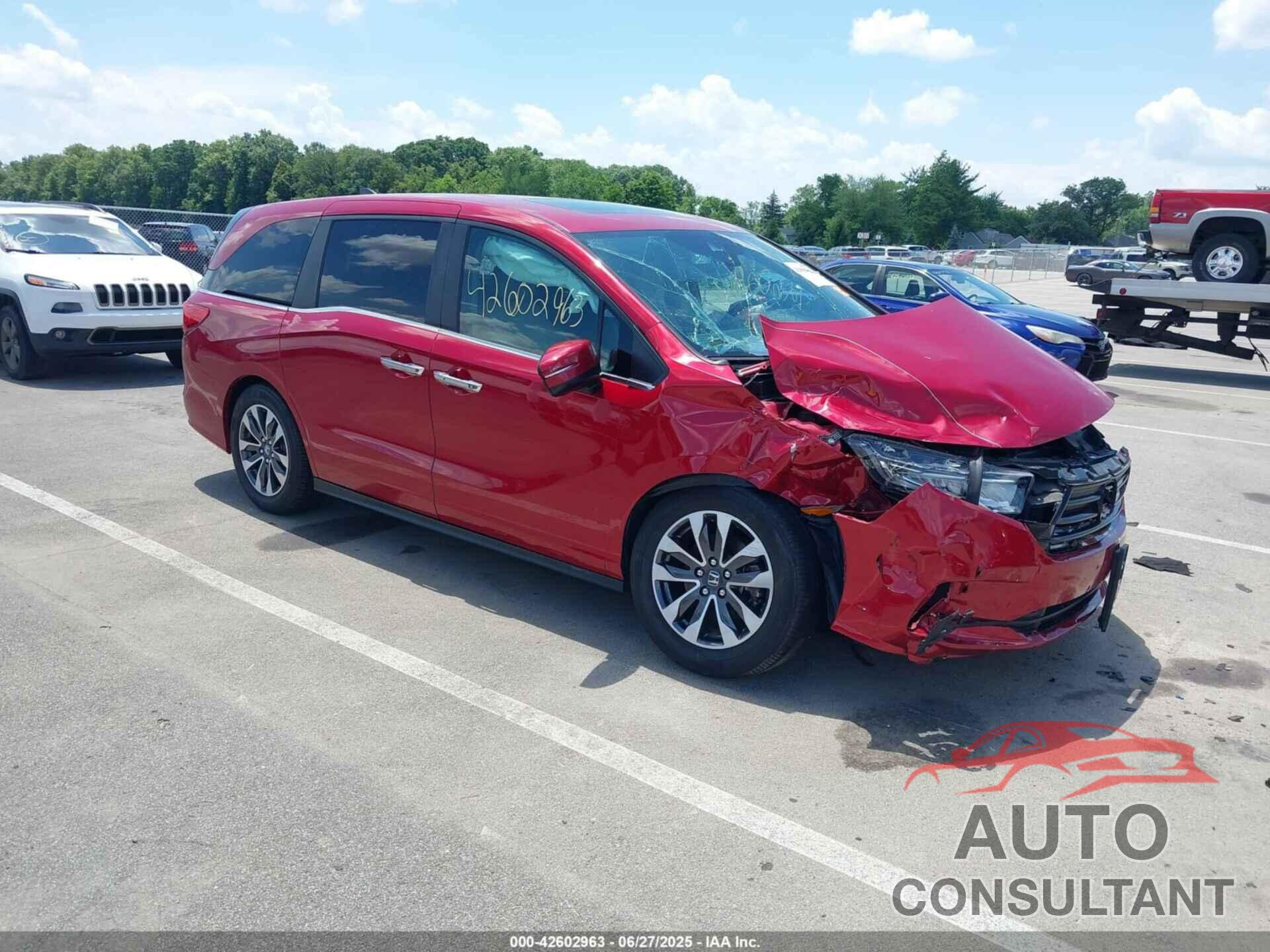 HONDA ODYSSEY 2022 - 5FNRL6H72NB003364