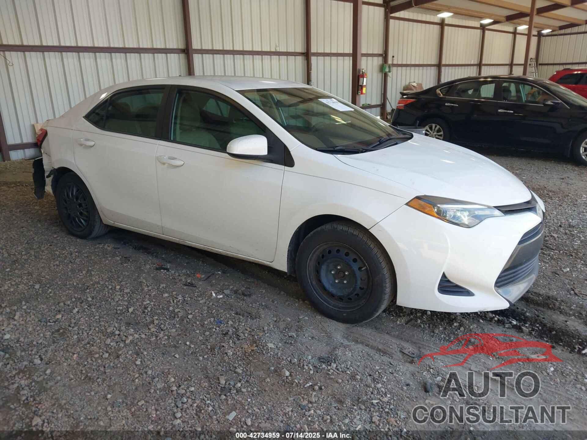 TOYOTA COROLLA 2019 - 2T1BURHE4KC163714