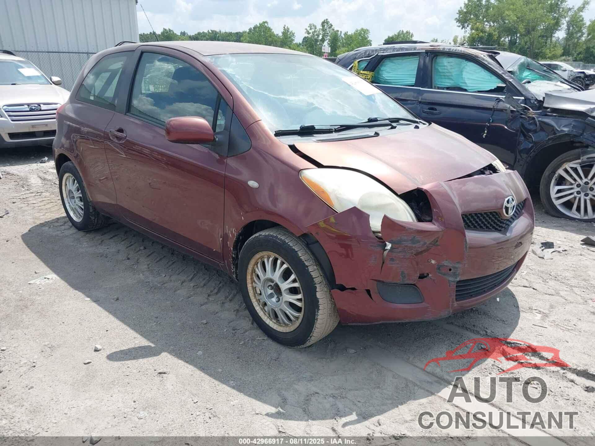 TOYOTA YARIS 2010 - JTDJT4K36A5320776