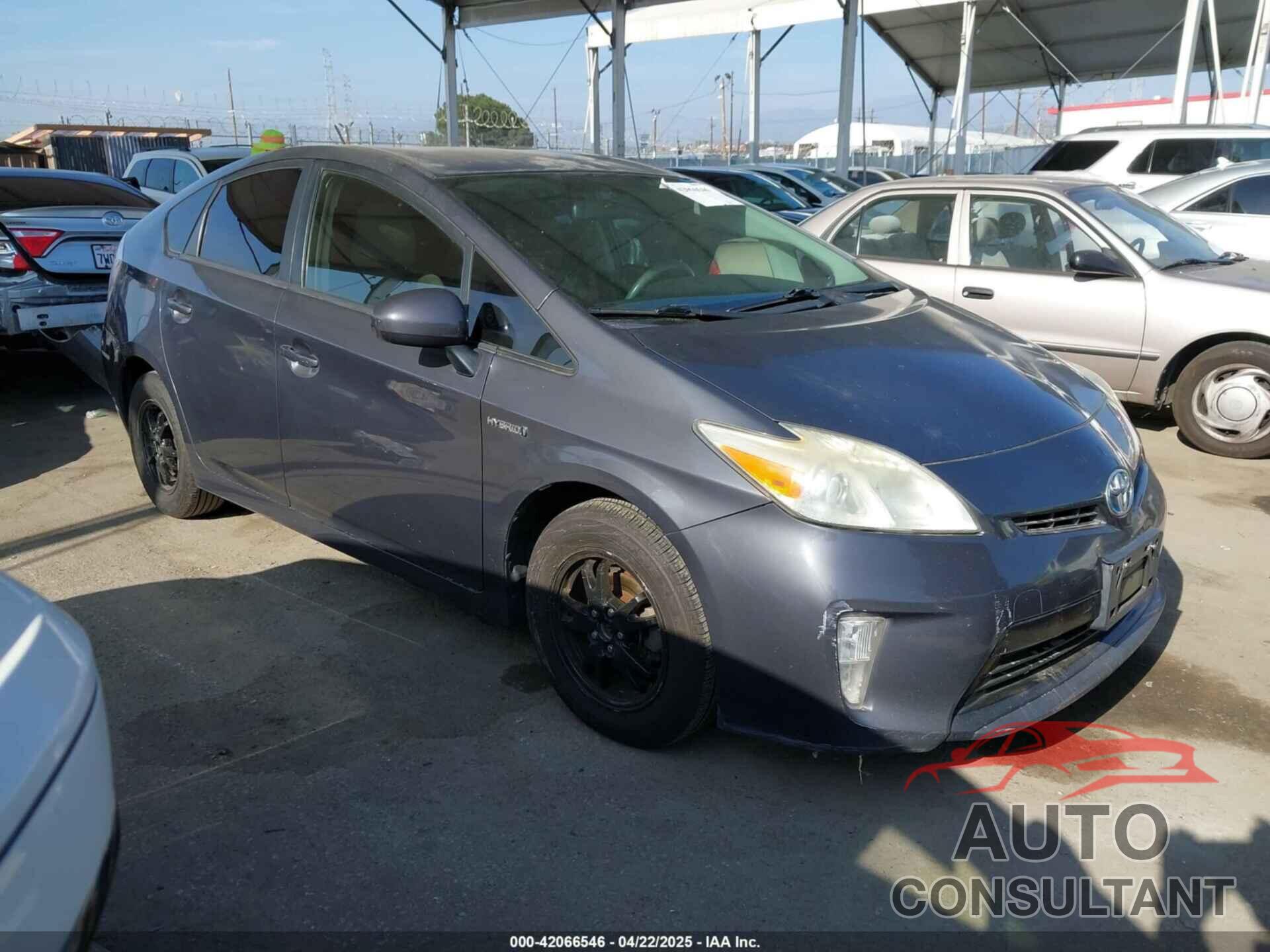 TOYOTA PRIUS 2014 - JTDKN3DUXE1771415