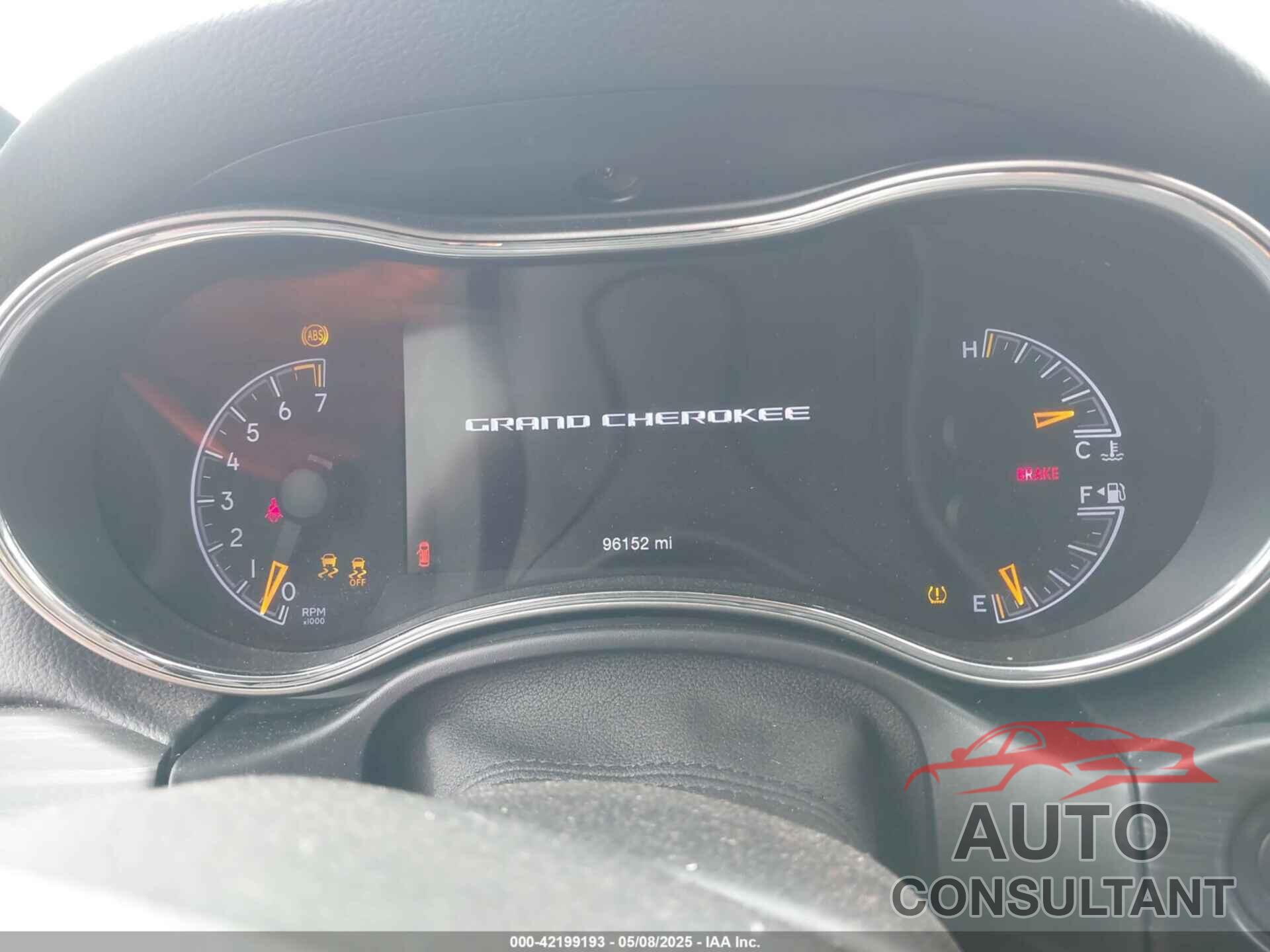 JEEP GRAND CHEROKEE 2019 - 1C4RJEBG8KC602450