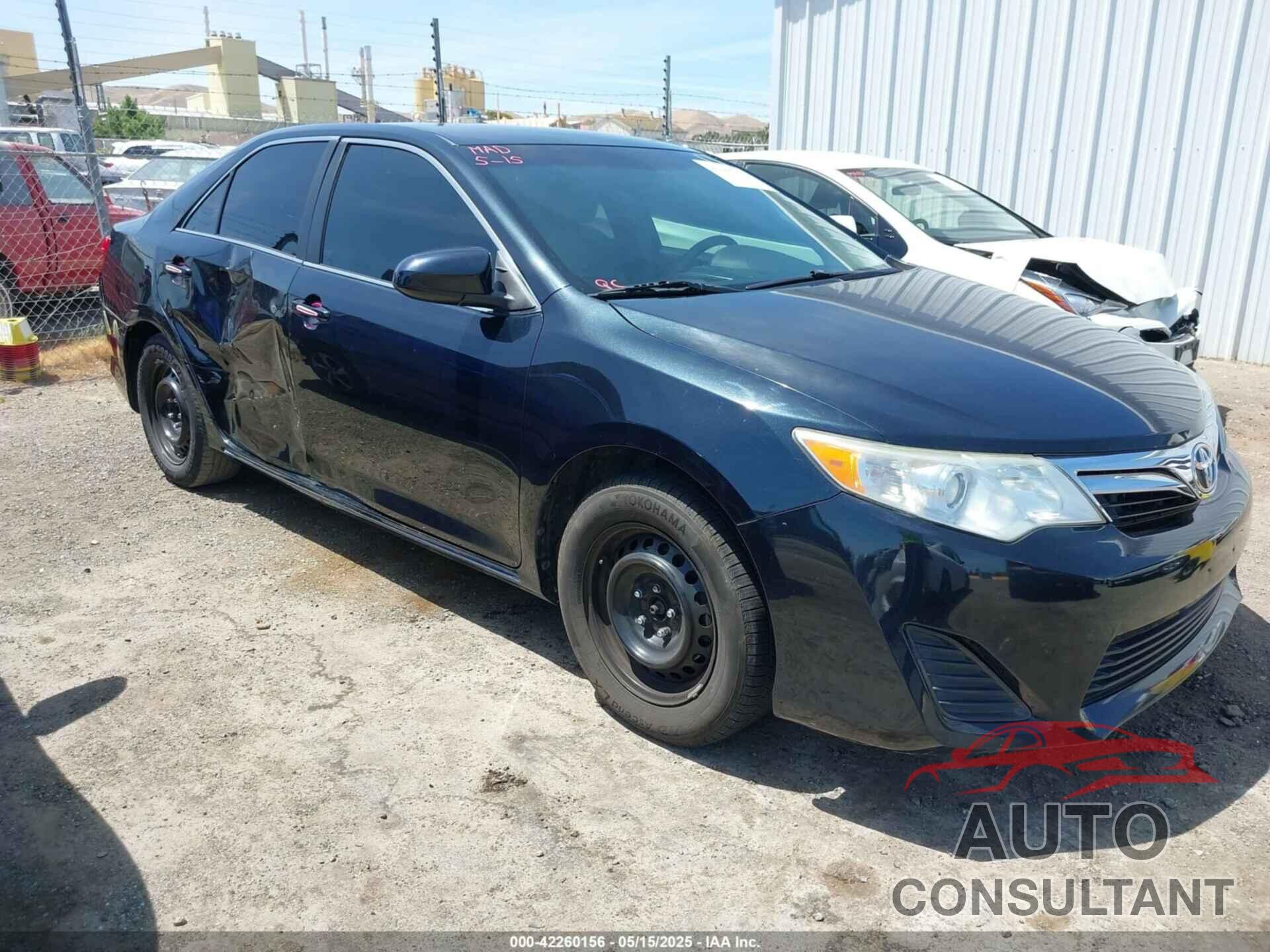 TOYOTA CAMRY 2012 - 4T4BF1FK5CR201364