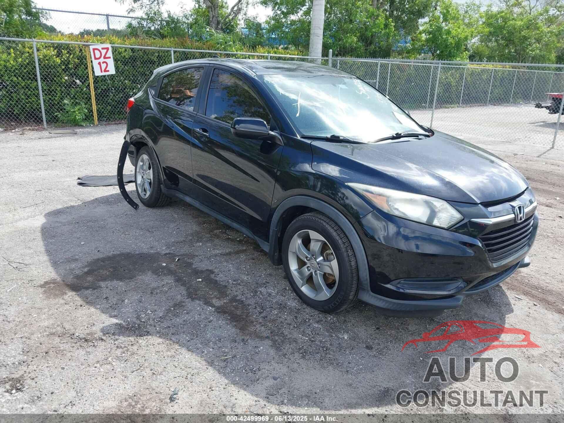 HONDA HR-V 2017 - 3CZRU5H32HM727909