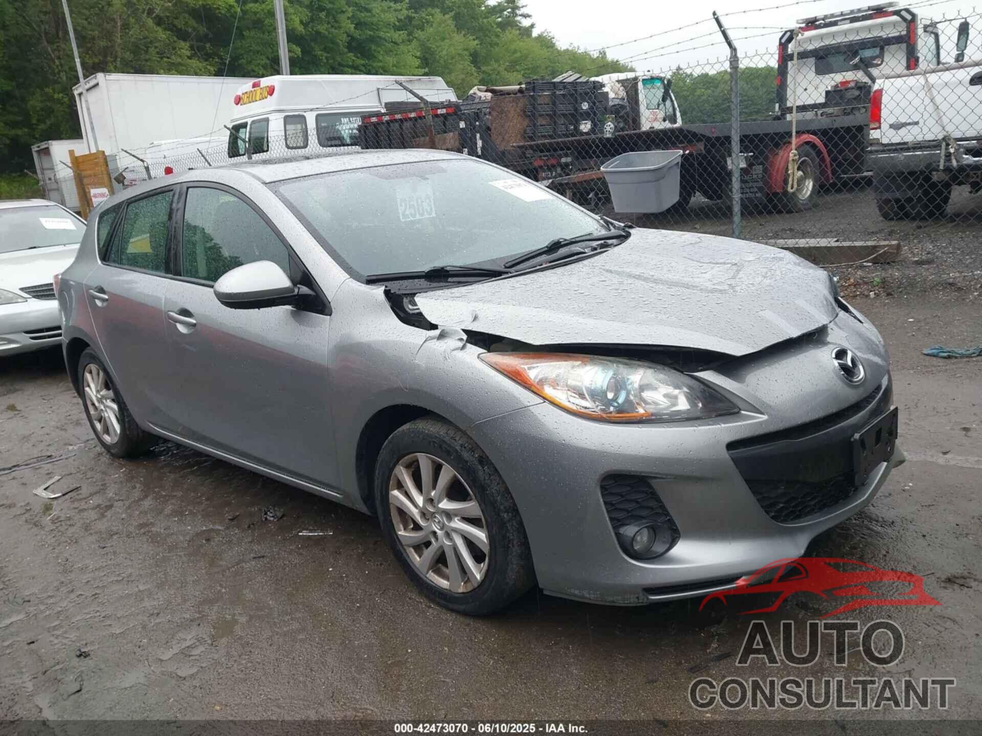 MAZDA MAZDA3 2012 - JM1BL1L77C1596432