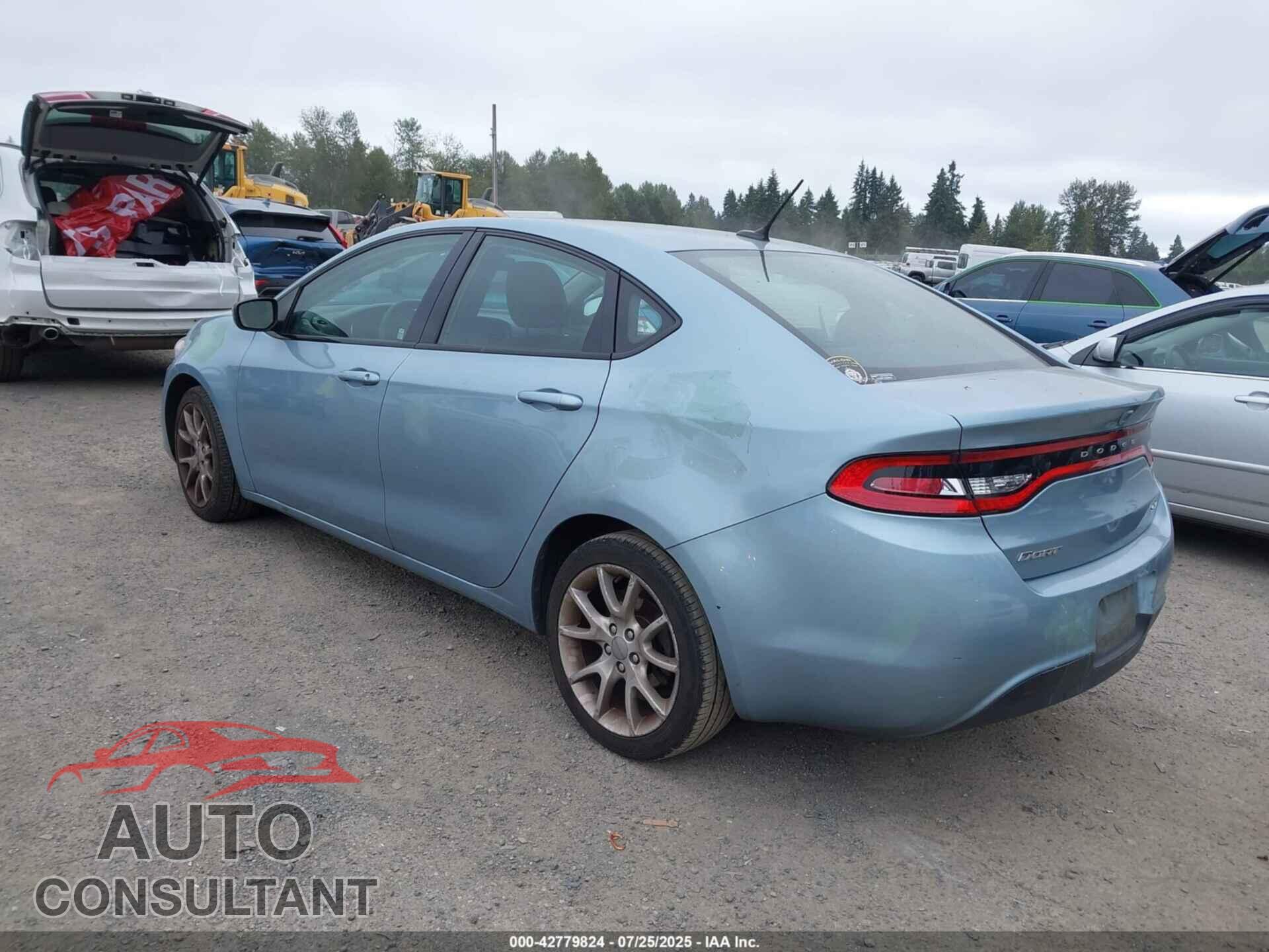 DODGE DART 2013 - 1C3CDFBA1DD324782