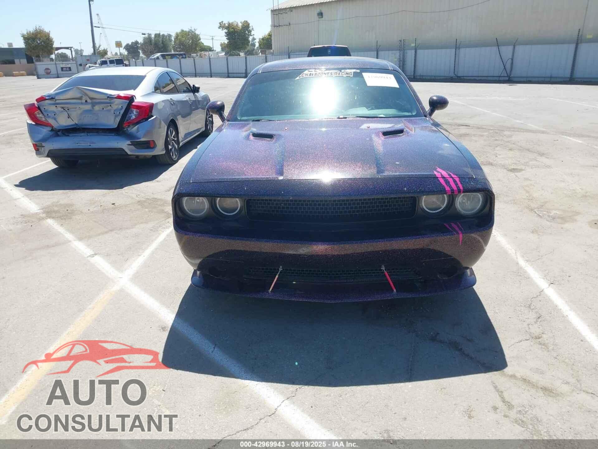 DODGE CHALLENGER 2012 - 2C3CDYAG9CH290903