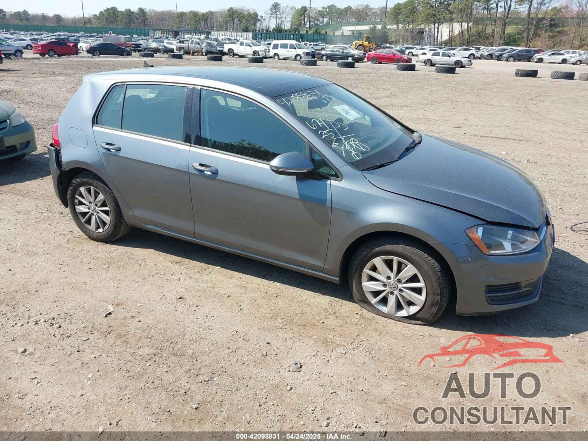 VOLKSWAGEN GOLF 2016 - 3VW217AU3GM052081