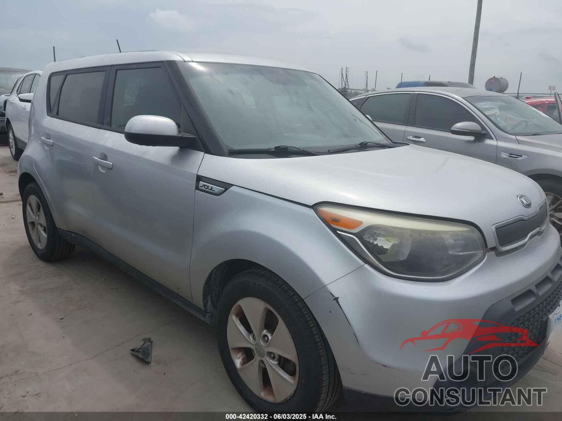 KIA SOUL 2015 - KNDJN2A27F7747659