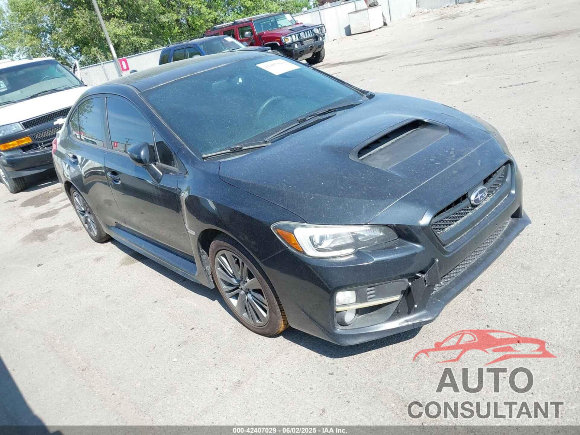SUBARU WRX 2015 - JF1VA1G6XF8837454
