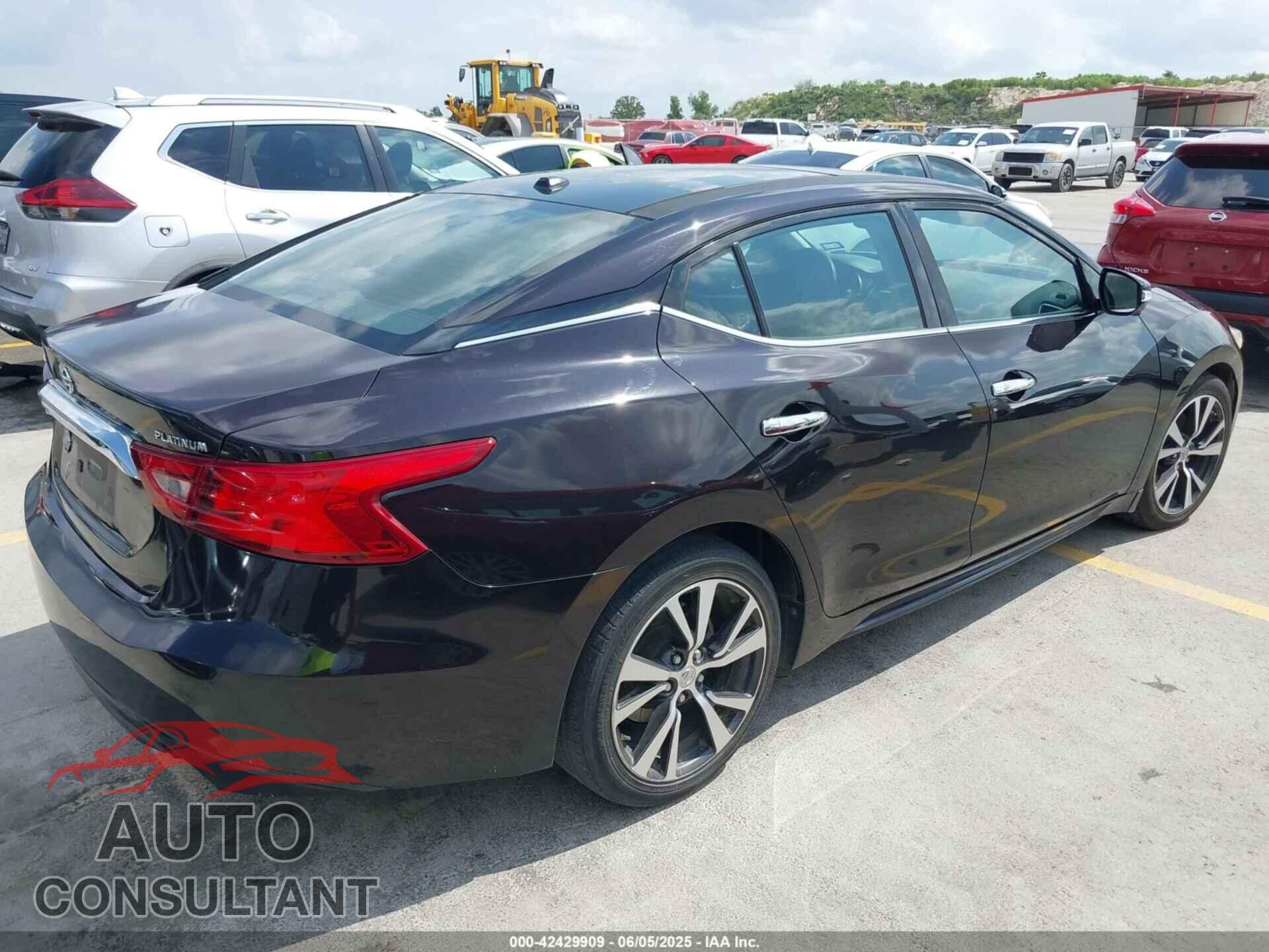 NISSAN MAXIMA 2017 - 1N4AA6APXHC363194