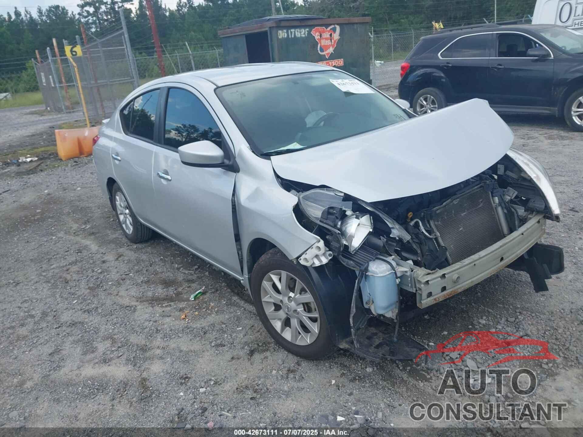 NISSAN VERSA 2015 - 3N1CN7AP2FL950460