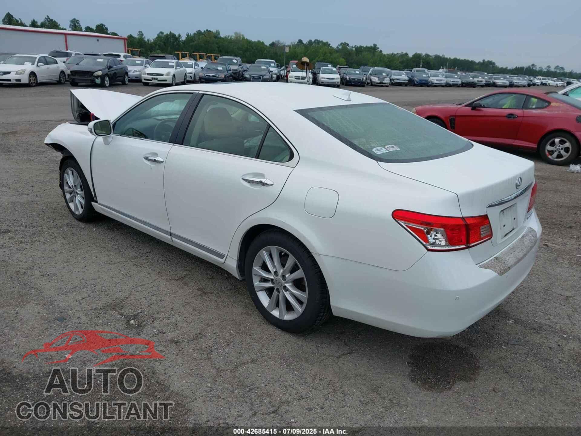 LEXUS ES 2011 - JTHBK1EG1B2440216