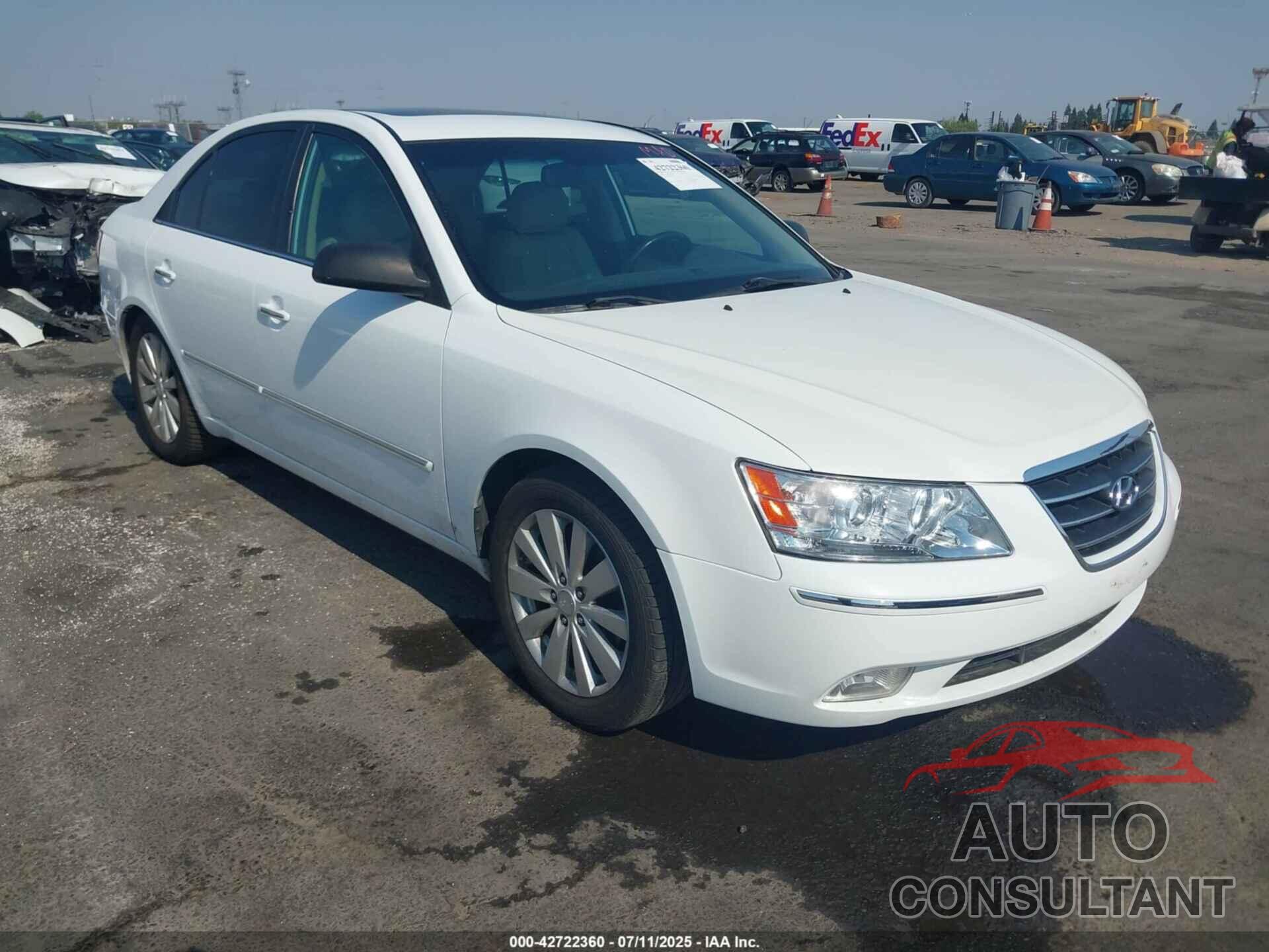 HYUNDAI SONATA 2009 - 5NPEU46F39H494190