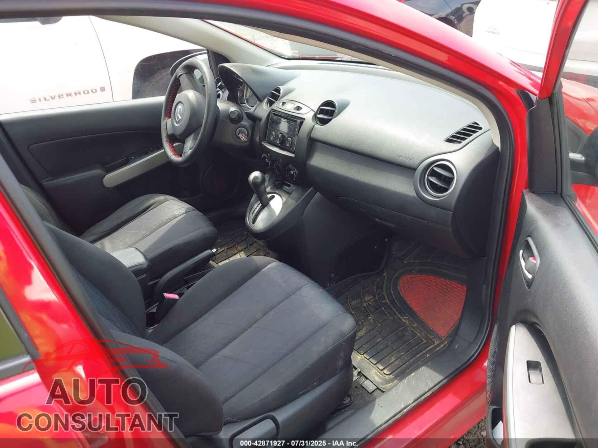 MAZDA MAZDA2 2012 - JM1DE1KY8C0137140