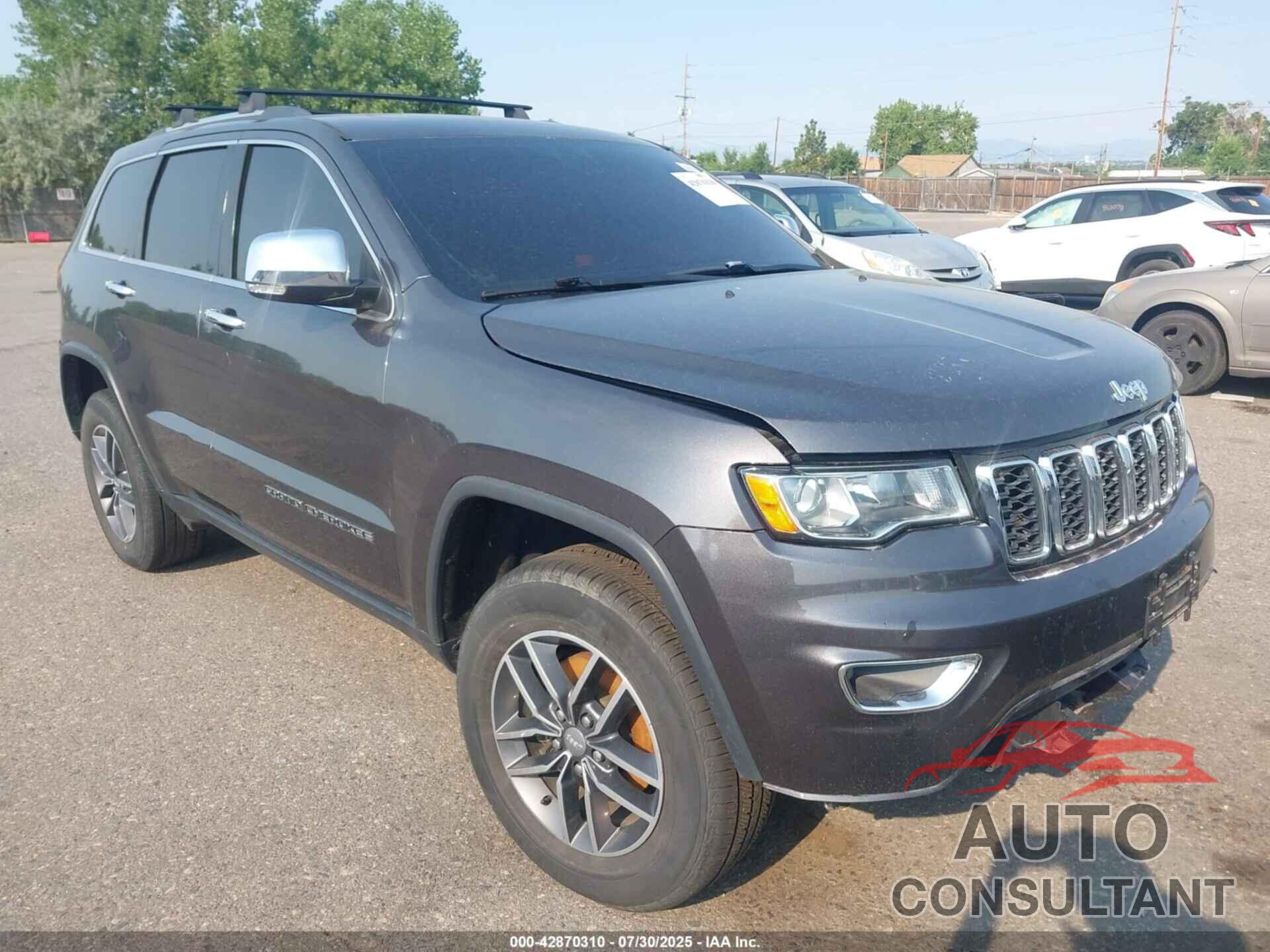 JEEP GRAND CHEROKEE 2017 - 1C4RJFBG0HC836628