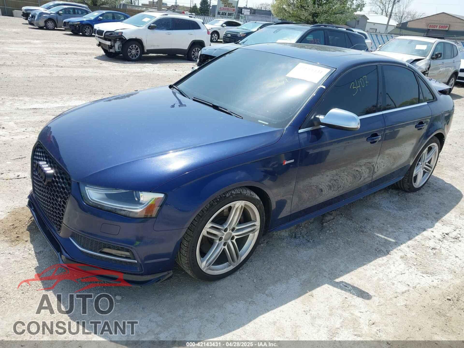 AUDI S4 2014 - WAUDGAFL1EA120568