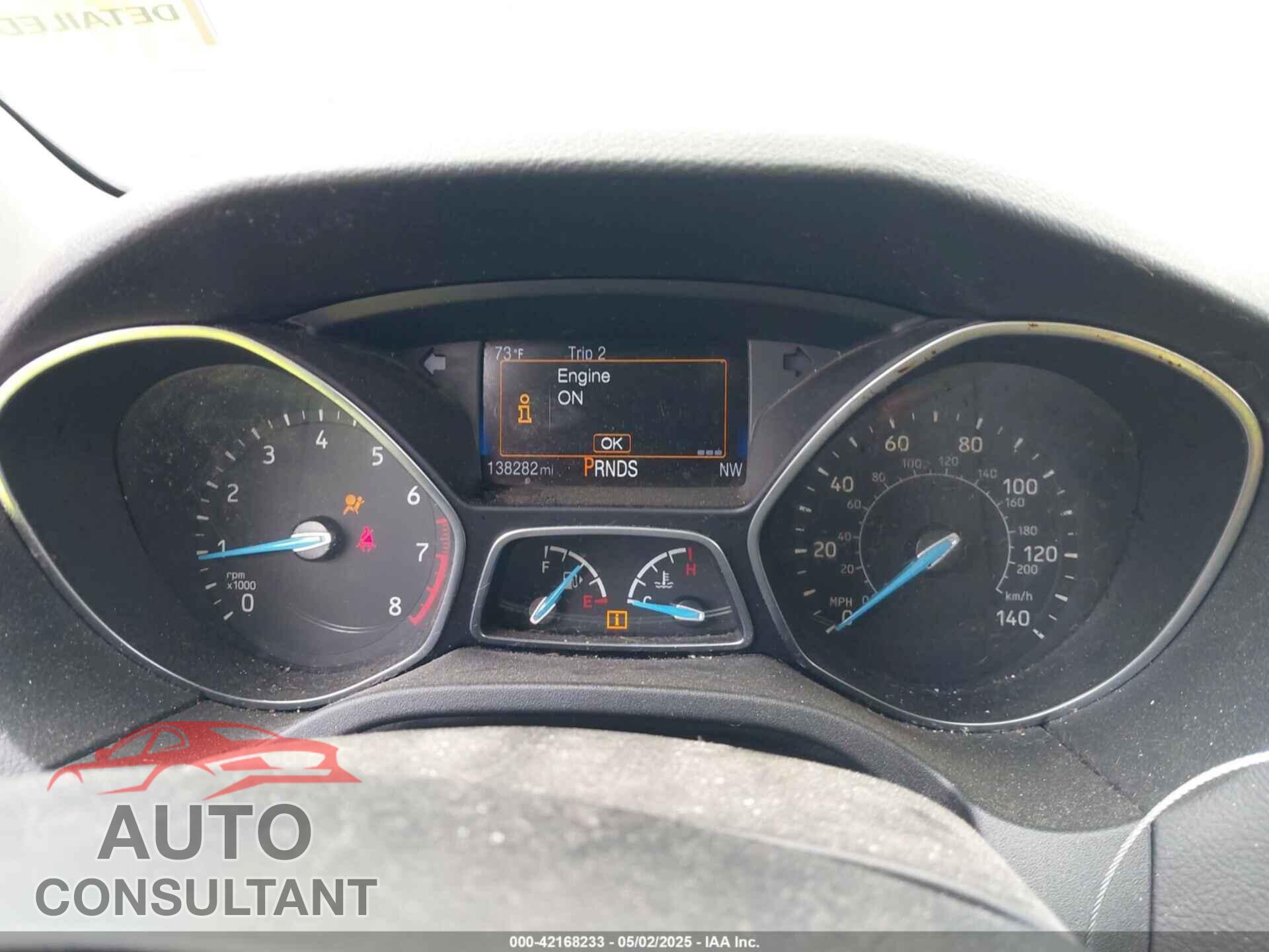 FORD FOCUS 2015 - 1FADP3F24FL361090