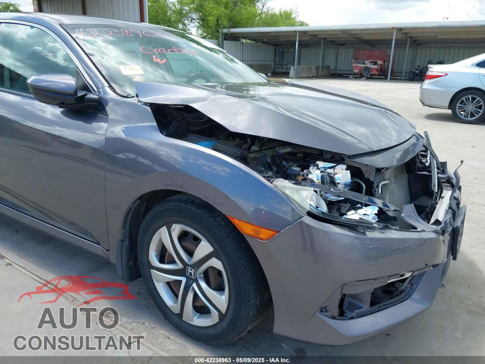 HONDA CIVIC 2017 - 19XFC2F52HE021192