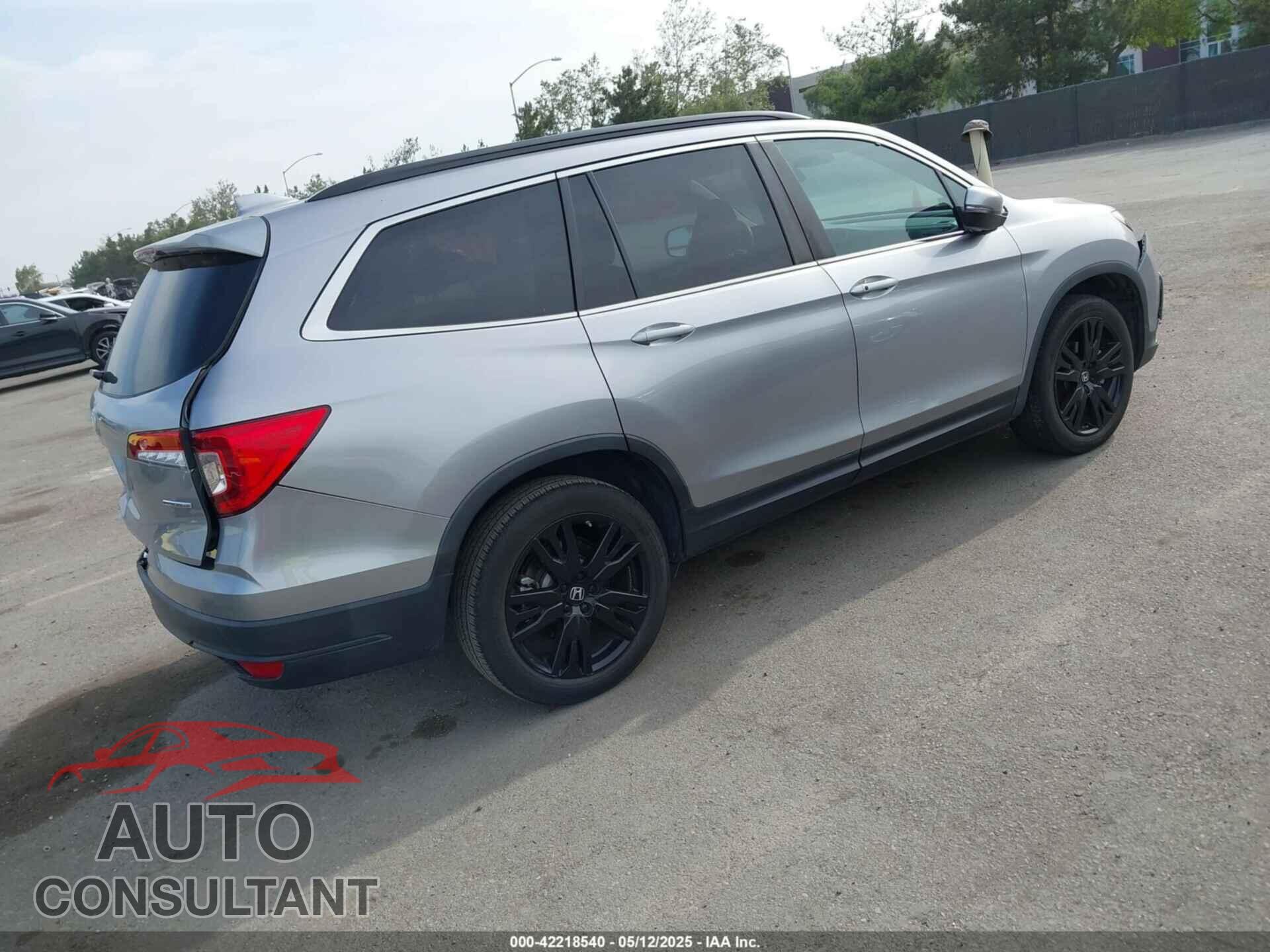 HONDA PILOT 2021 - 5FNYF5H26MB045164
