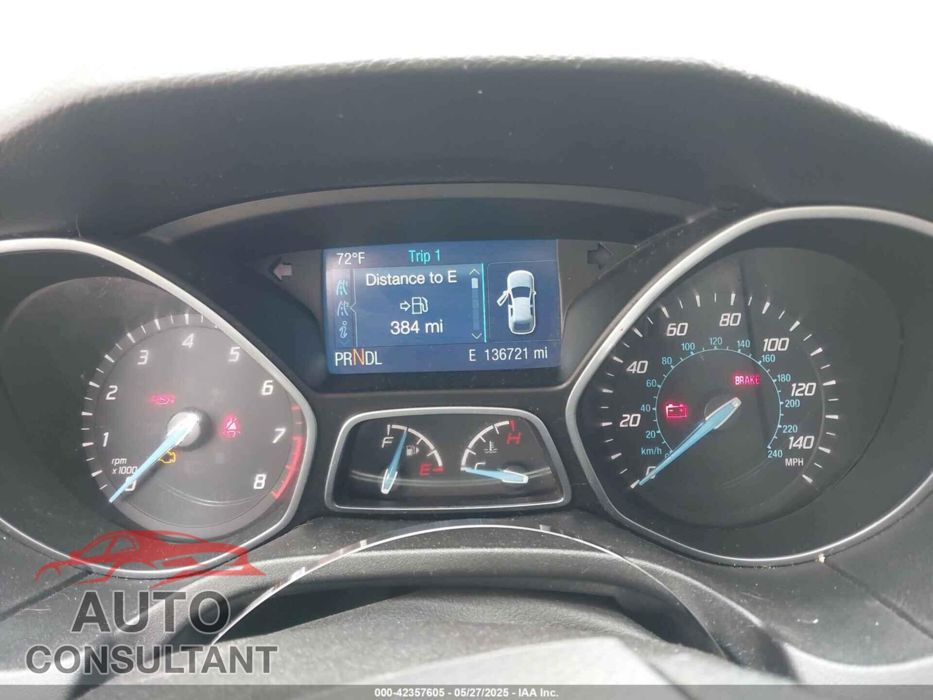 FORD FOCUS 2014 - 1FADP3F25EL461388