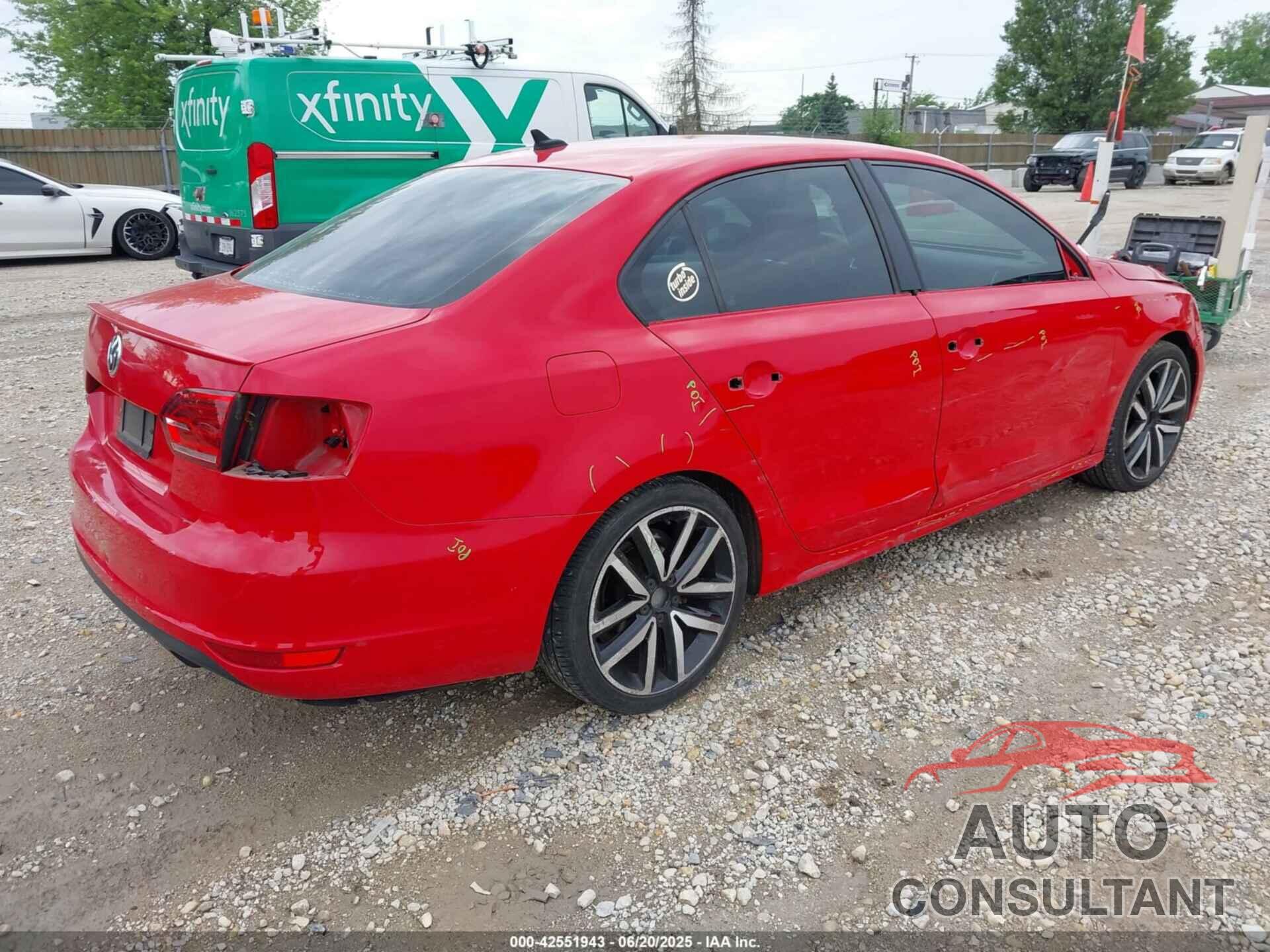 VOLKSWAGEN JETTA 2014 - 3VW4T7AJ9EM351239